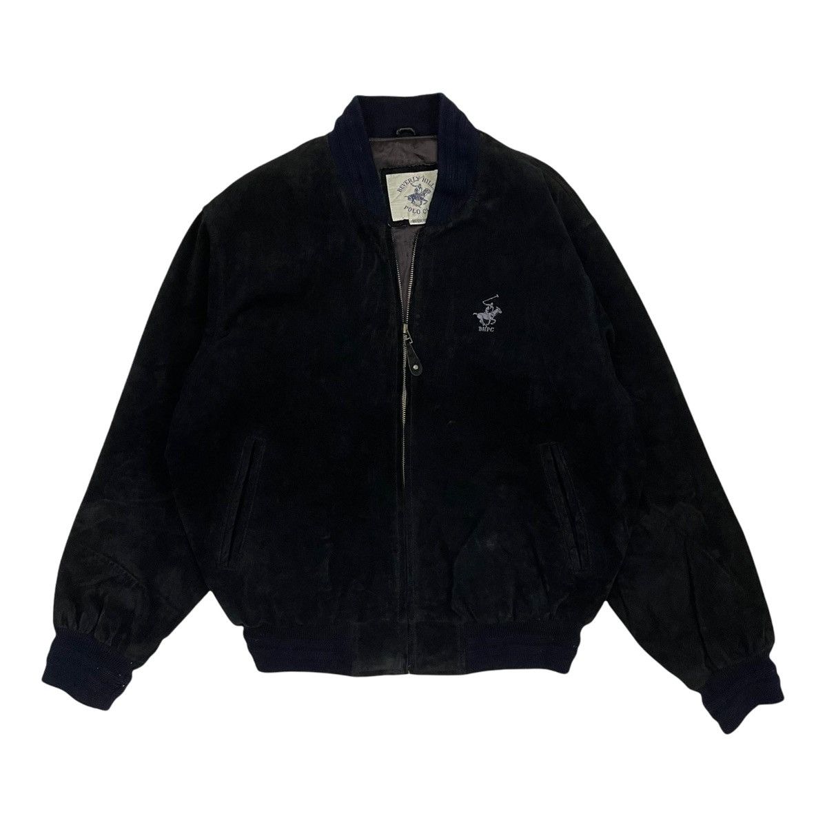 Beverly Hills Polo Club × Japanese Brand 90s Beverly Hills Polo Club Varsity/Bomber Jacket Size M Size US M / EU 48-50 / 2 - 1 Thumbnail