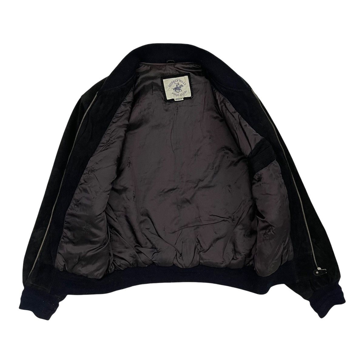 Beverly Hills Polo Club × Japanese Brand 90s Beverly Hills Polo Club Varsity/Bomber Jacket Size M Size US M / EU 48-50 / 2 - 6 Thumbnail