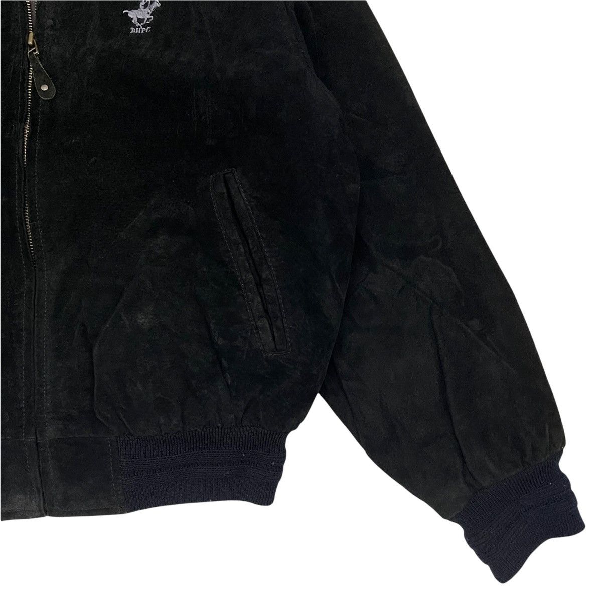 Beverly Hills Polo Club × Japanese Brand 90s Beverly Hills Polo Club Varsity/Bomber Jacket Size M Size US M / EU 48-50 / 2 - 4 Thumbnail