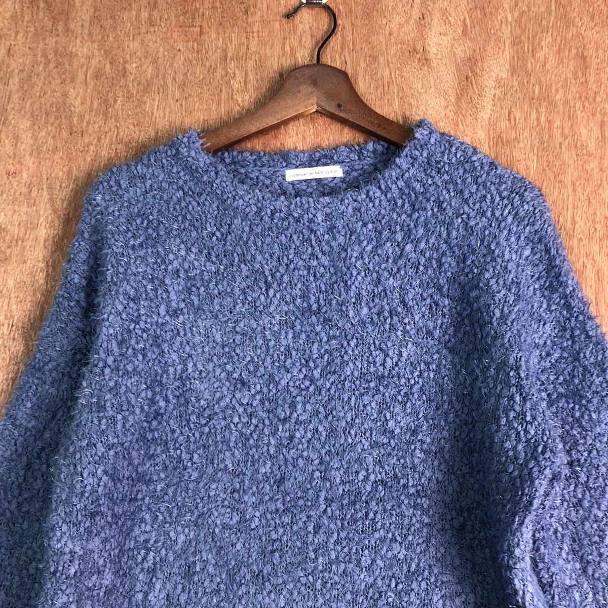 Aran Isles Knitwear Nice Claup Purple Mohair Knitwear Size US M / EU 48-50 / 2 - 2 Thumbnail