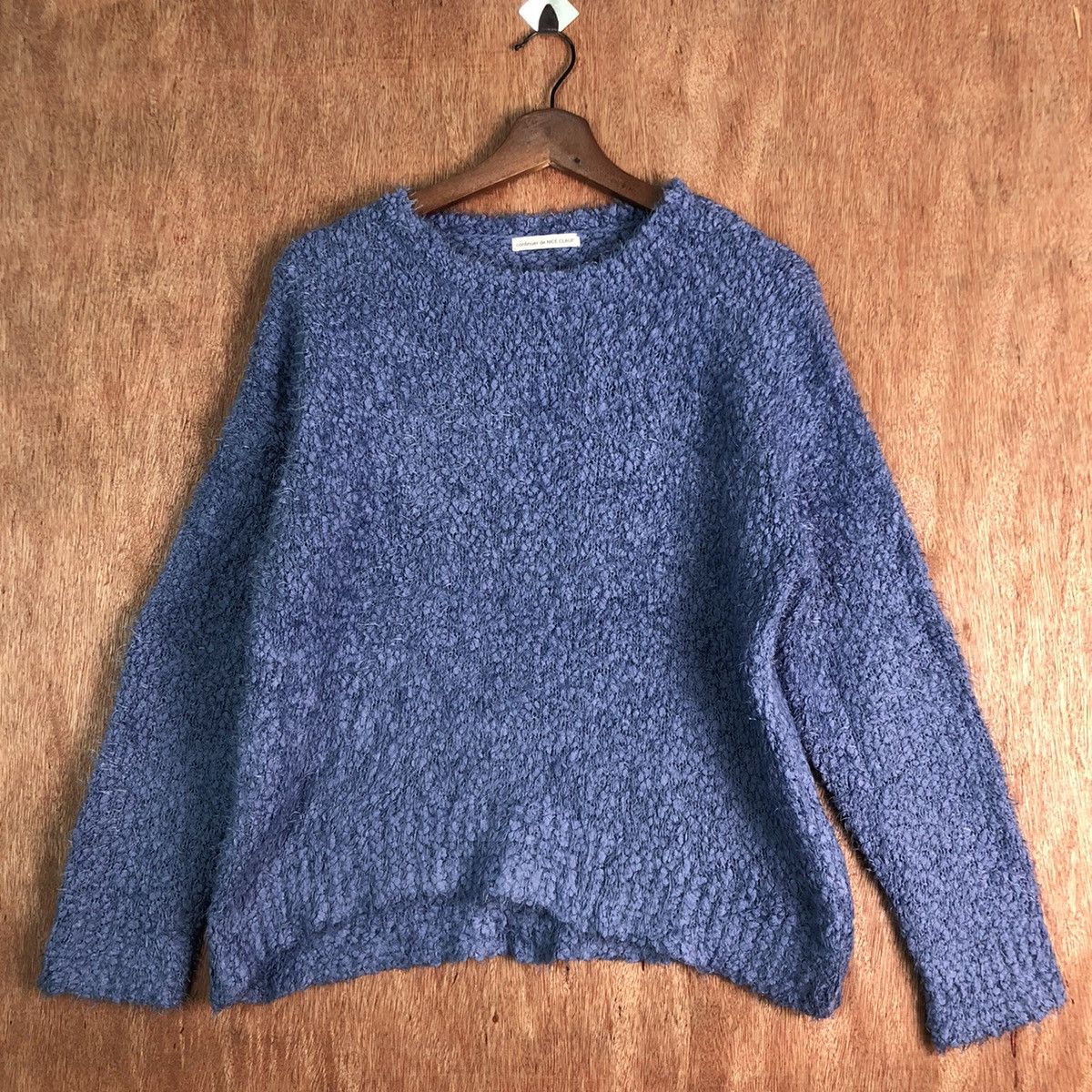 Aran Isles Knitwear Nice Claup Purple Mohair Knitwear Size US M / EU 48-50 / 2 - 1 Thumbnail