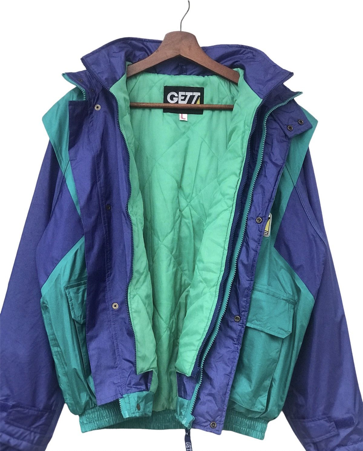 Japanese Brand Exciting Fishing Jacket by Gett Size US L / EU 52-54 / 3 - 6 Thumbnail