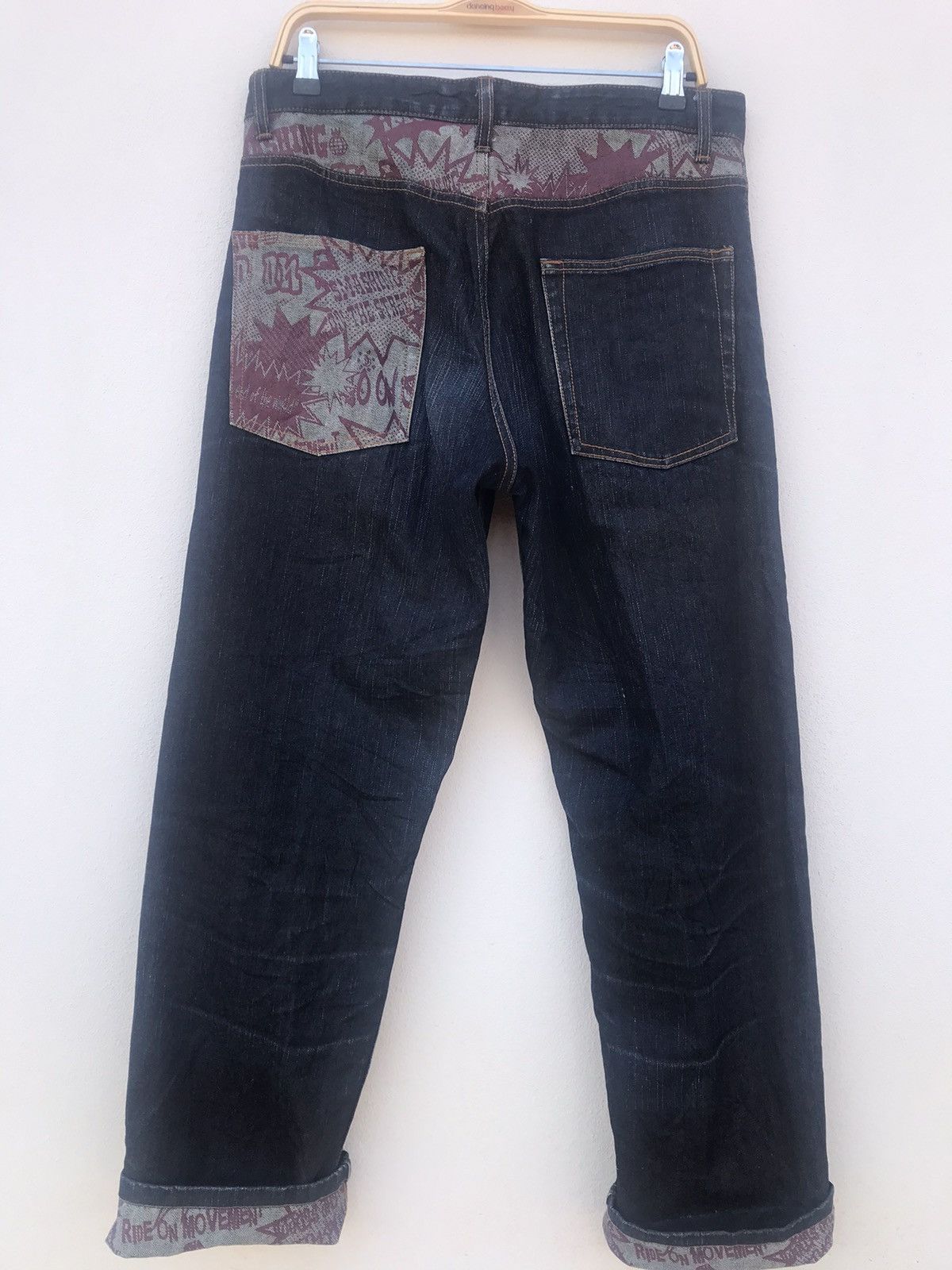 Japanese Brand Denim Smashing Jeans Size US 34 / EU 50 - 4 Thumbnail