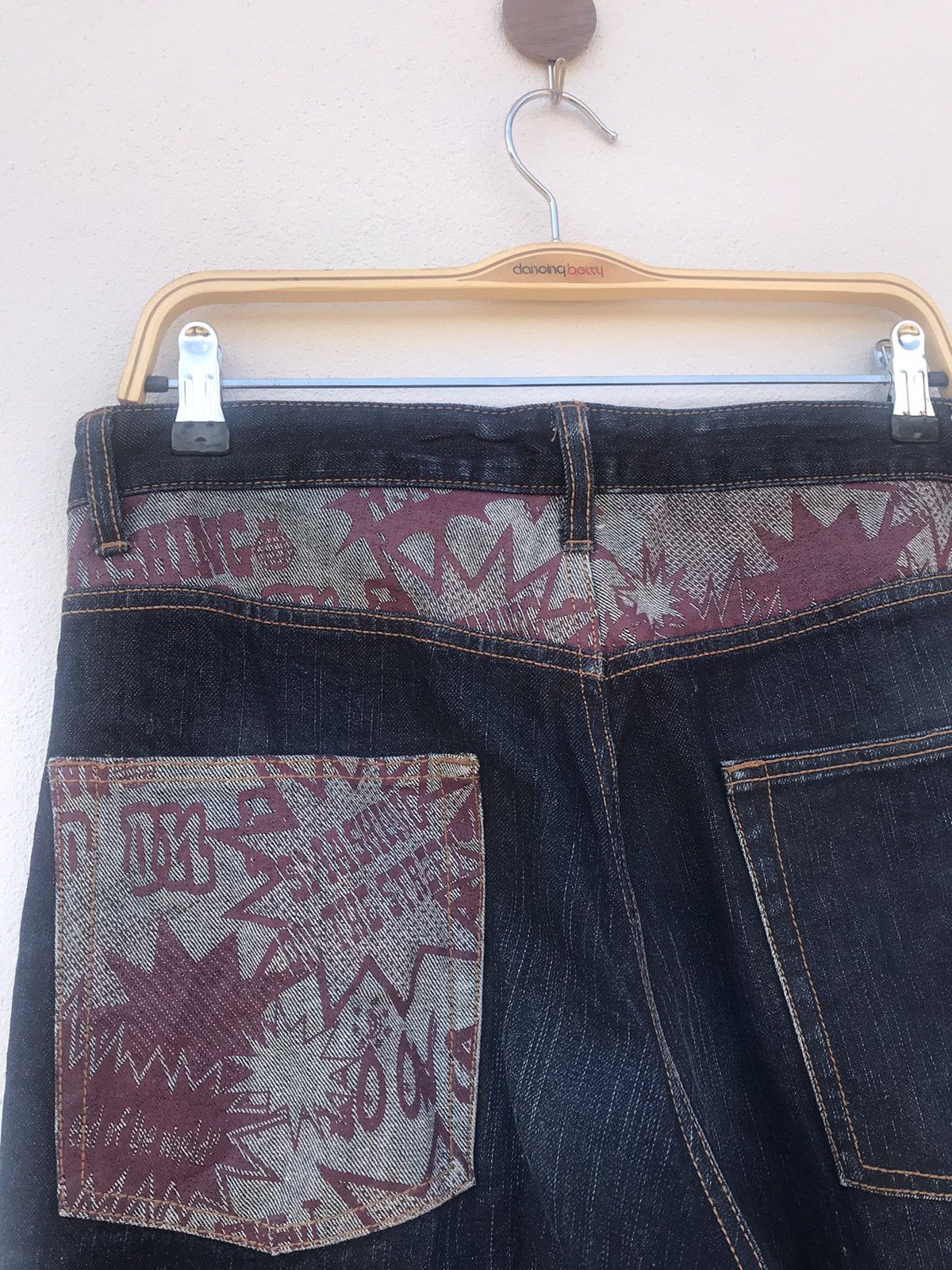 Japanese Brand Denim Smashing Jeans Size US 34 / EU 50 - 5 Thumbnail