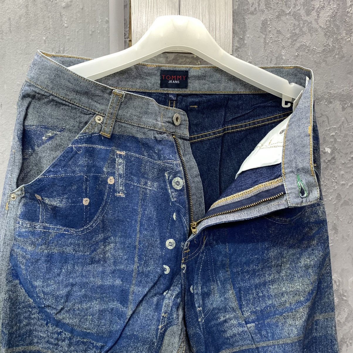 Tommy Hilfiger Tommy Jeans Printed Colour Full Design Size US 31 - 10 Thumbnail