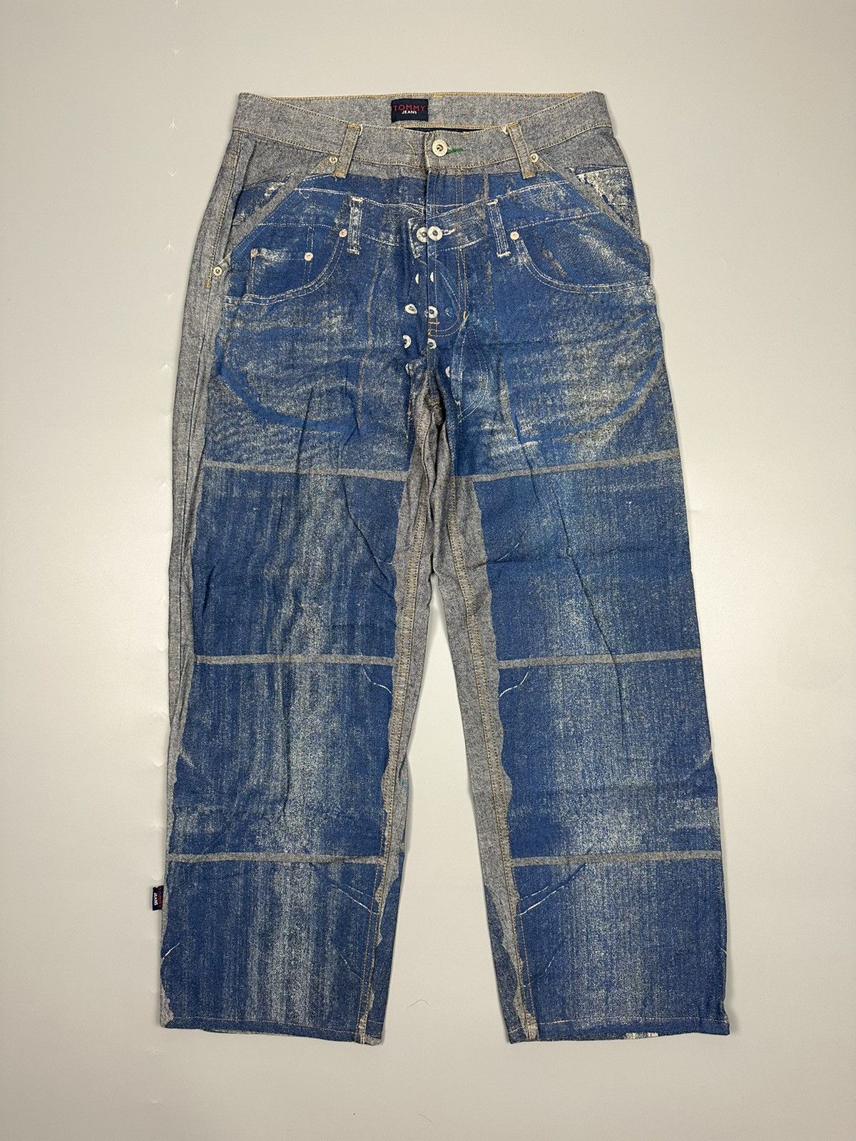 Tommy Hilfiger Tommy Jeans Printed Colour Full Design Size US 31 - 1 Thumbnail