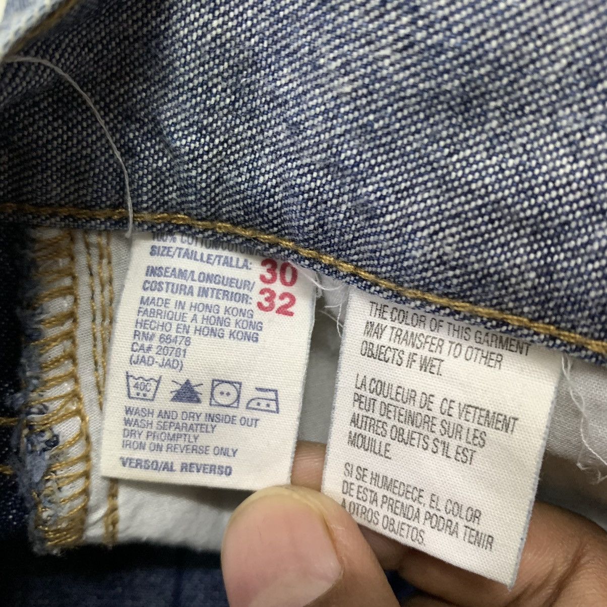 Tommy Hilfiger Tommy Jeans Printed Colour Full Design Size US 31 - 15 Thumbnail