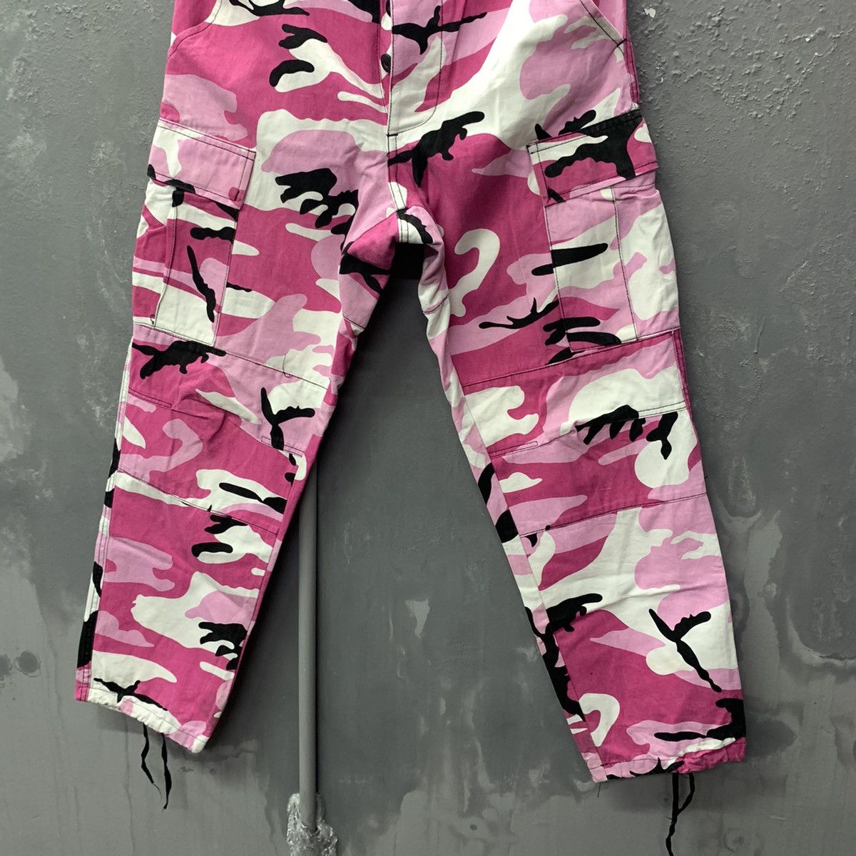Japanese Brand I&B Woodland Vintage Camouflage Cargo Pants Size US 32 / EU 48 - 5 Thumbnail
