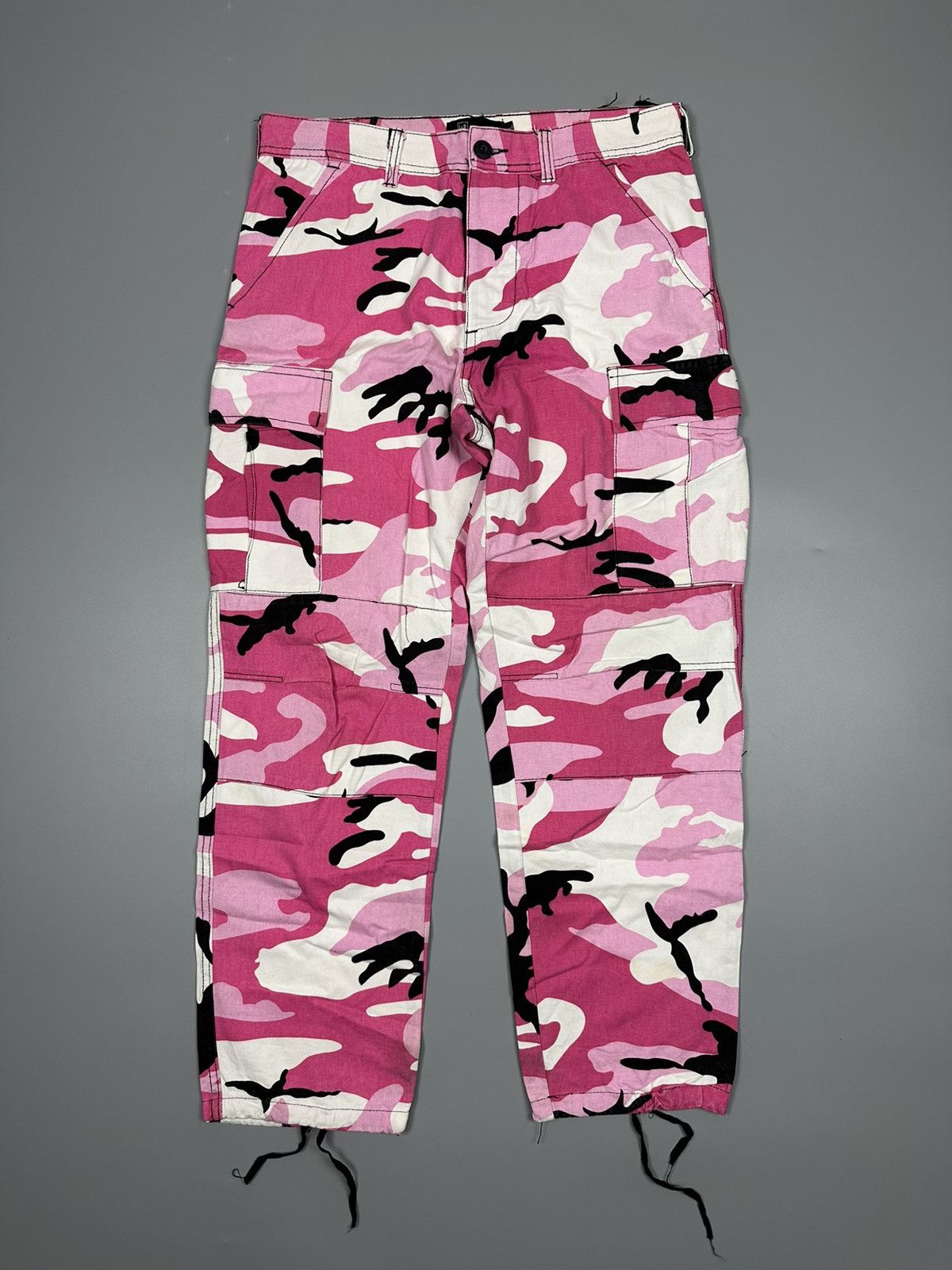 Japanese Brand I&B Woodland Vintage Camouflage Cargo Pants Size US 32 / EU 48 - 1 Thumbnail