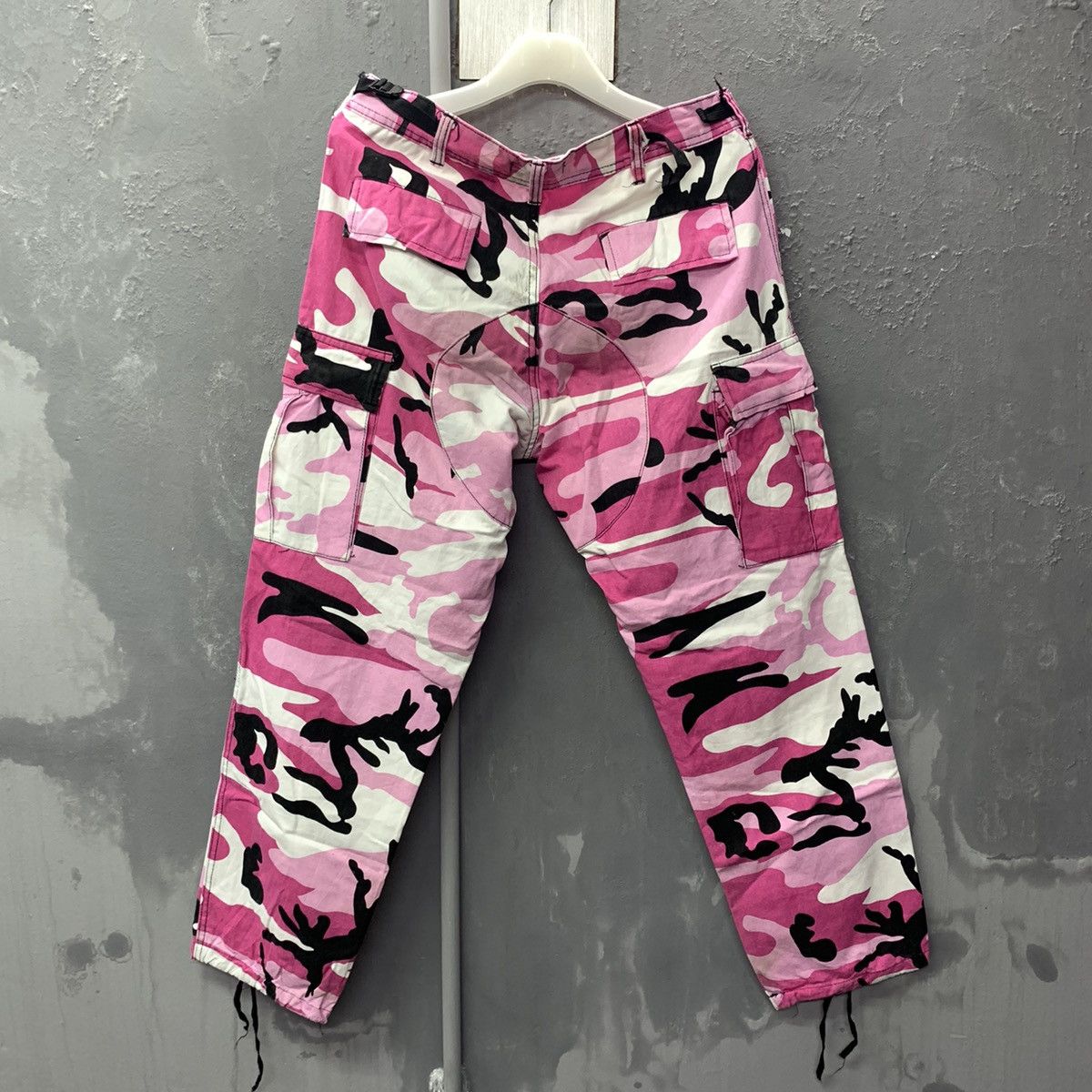 Japanese Brand I&B Woodland Vintage Camouflage Cargo Pants Size US 32 / EU 48 - 7 Thumbnail