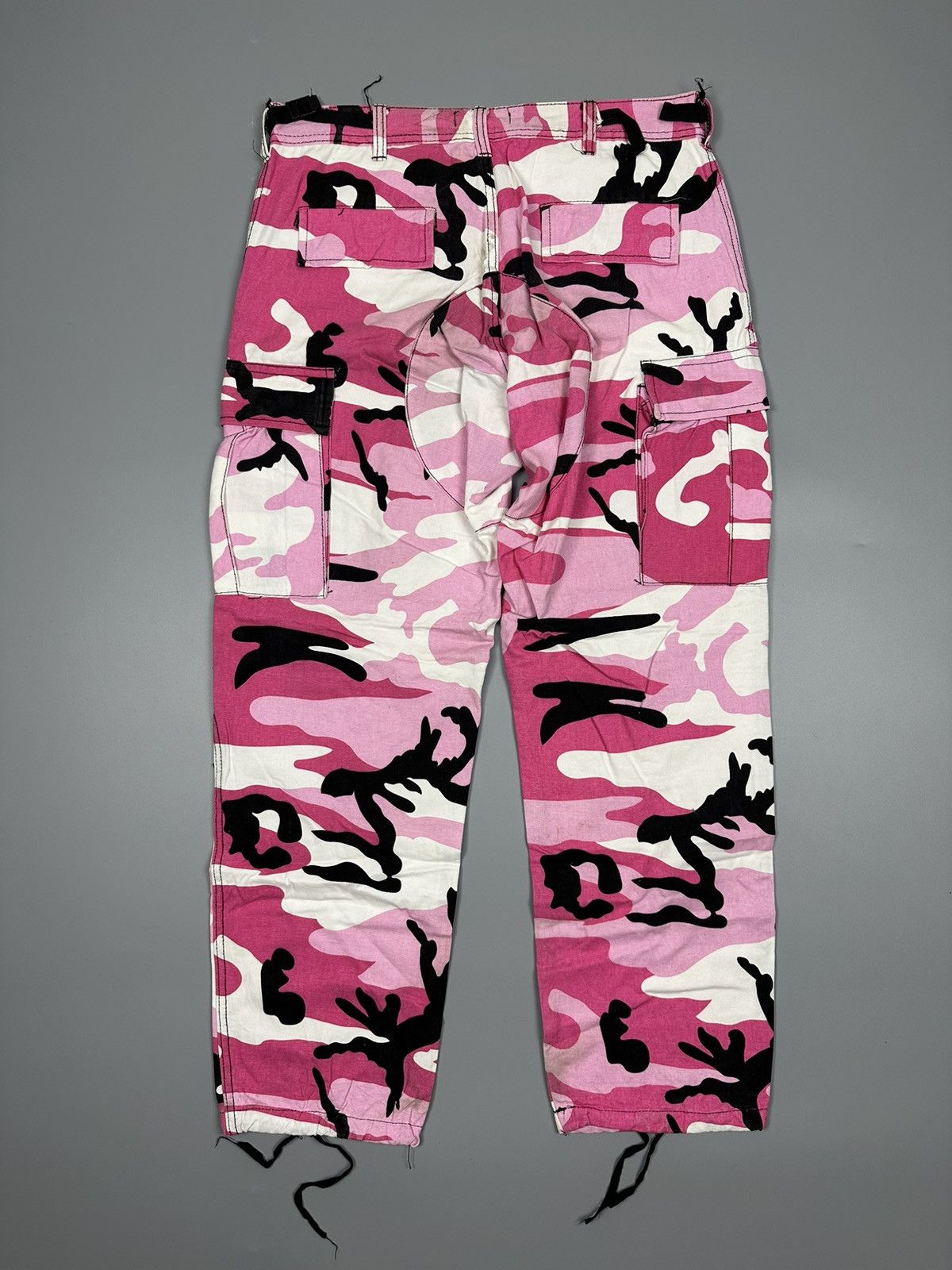 Japanese Brand I&B Woodland Vintage Camouflage Cargo Pants Size US 32 / EU 48 - 2 Thumbnail