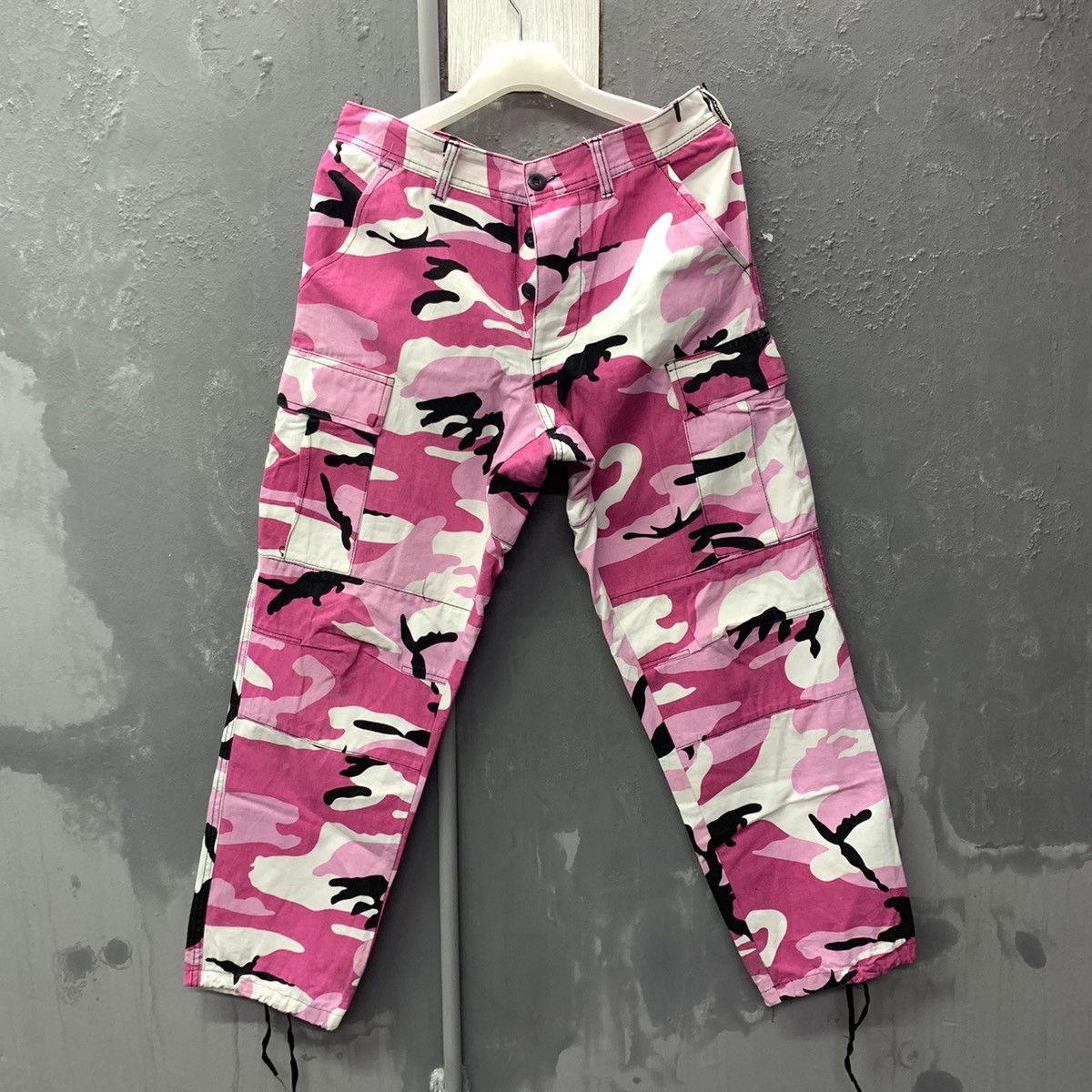Japanese Brand I&B Woodland Vintage Camouflage Cargo Pants Size US 32 / EU 48 - 3 Thumbnail