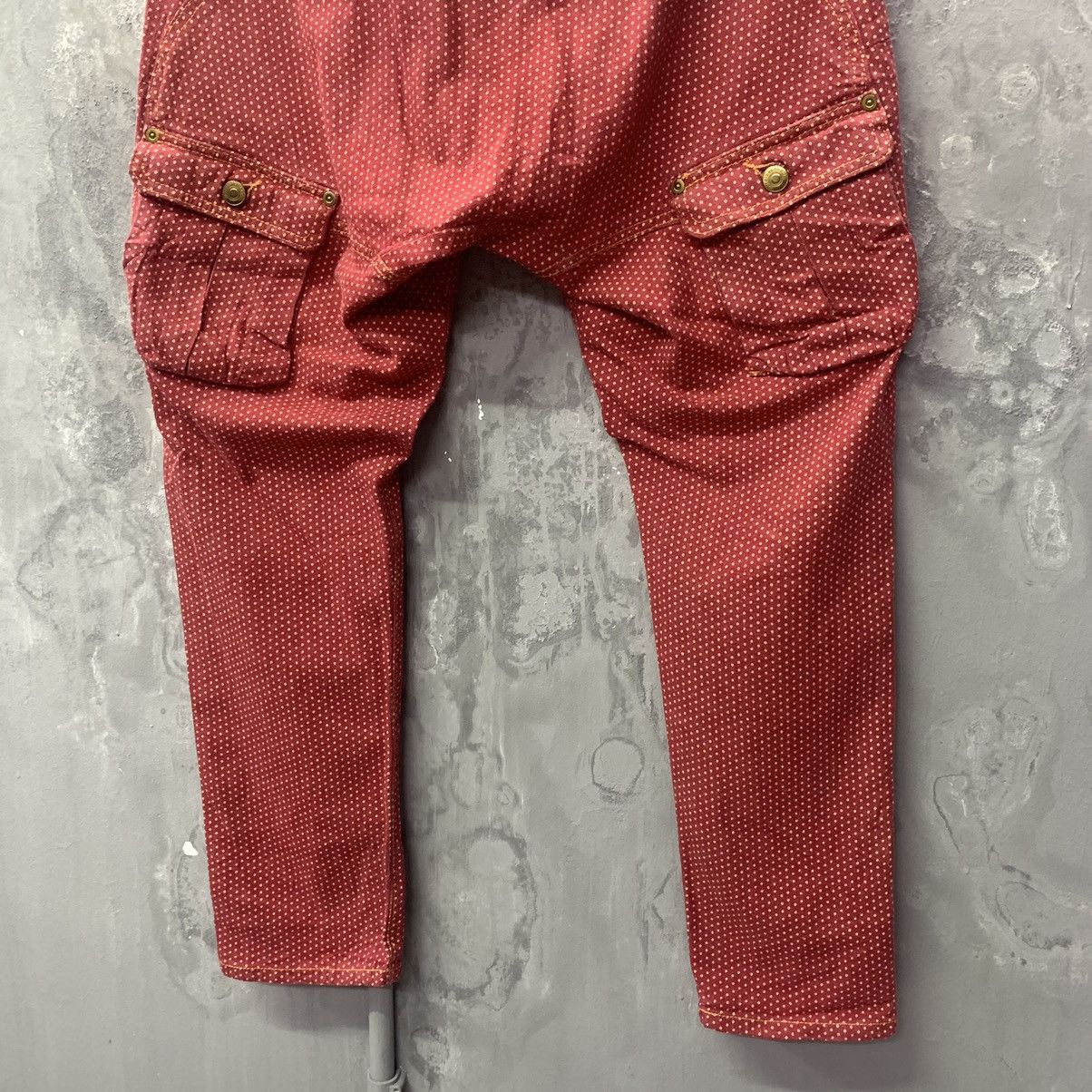 Issey Miyake Mercibeaucoup Polkadot Cargo Pants Size US 31 - 11 Thumbnail