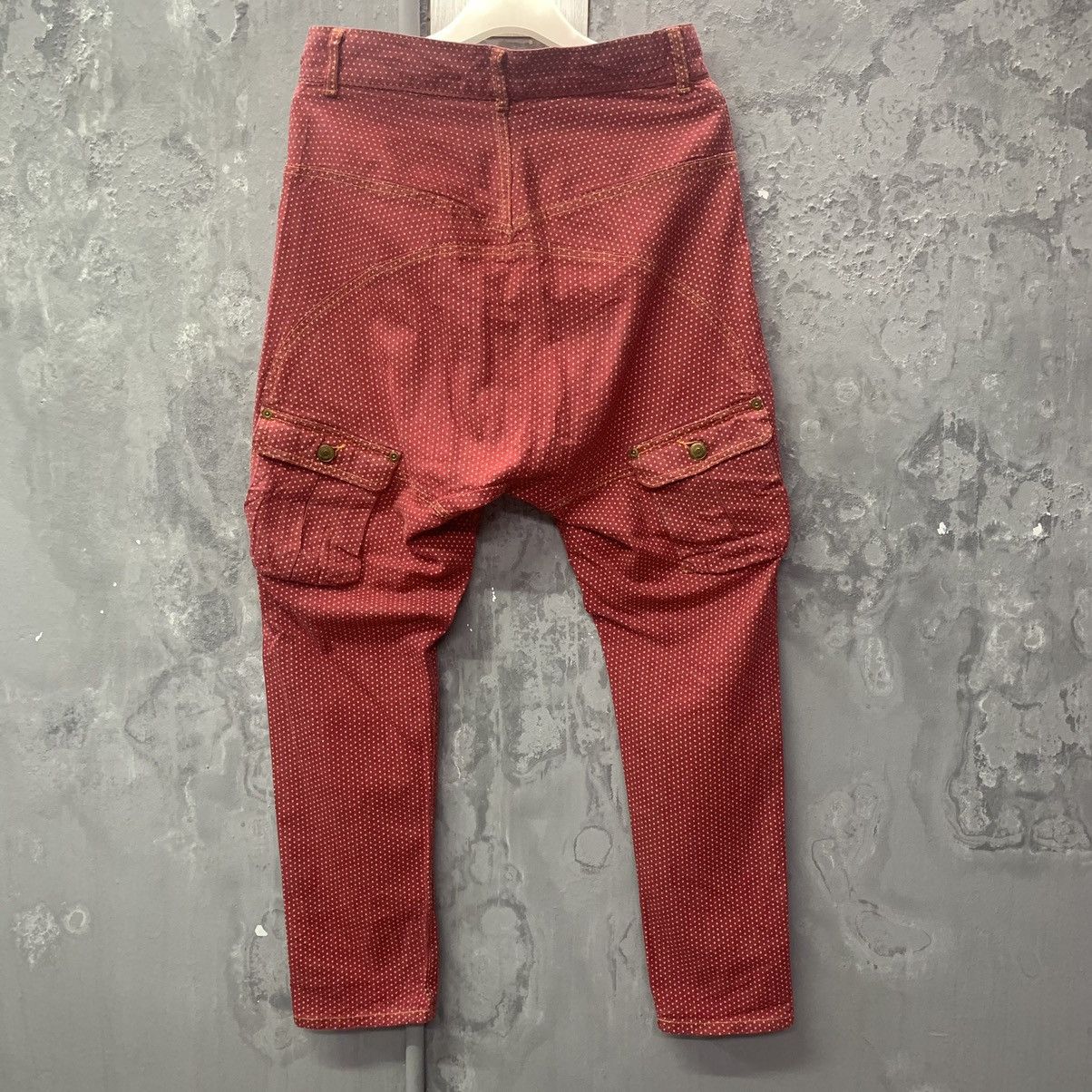 Issey Miyake Mercibeaucoup Polkadot Cargo Pants Size US 31 - 9 Thumbnail