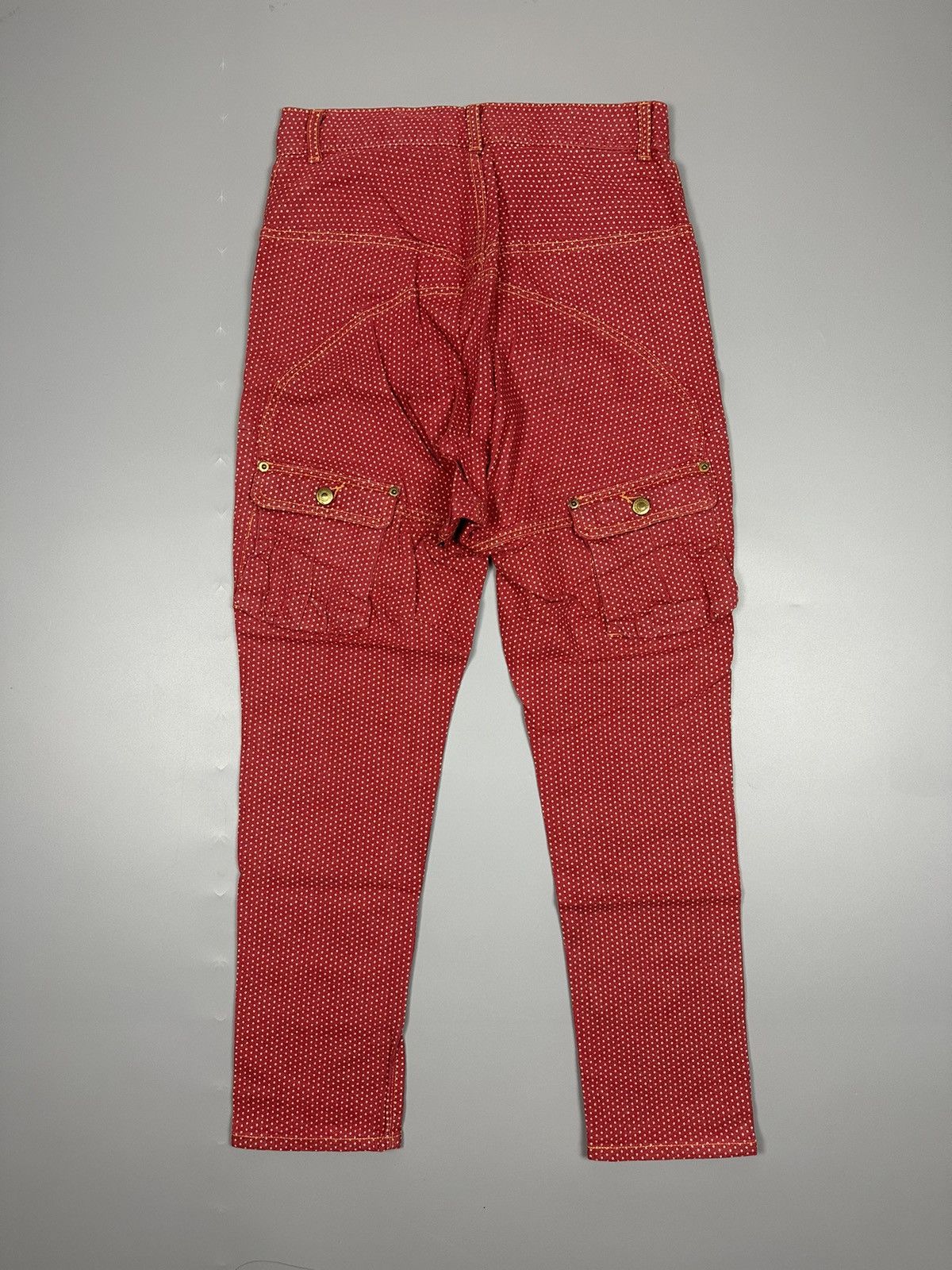 Issey Miyake Mercibeaucoup Polkadot Cargo Pants Size US 31 - 1 Thumbnail