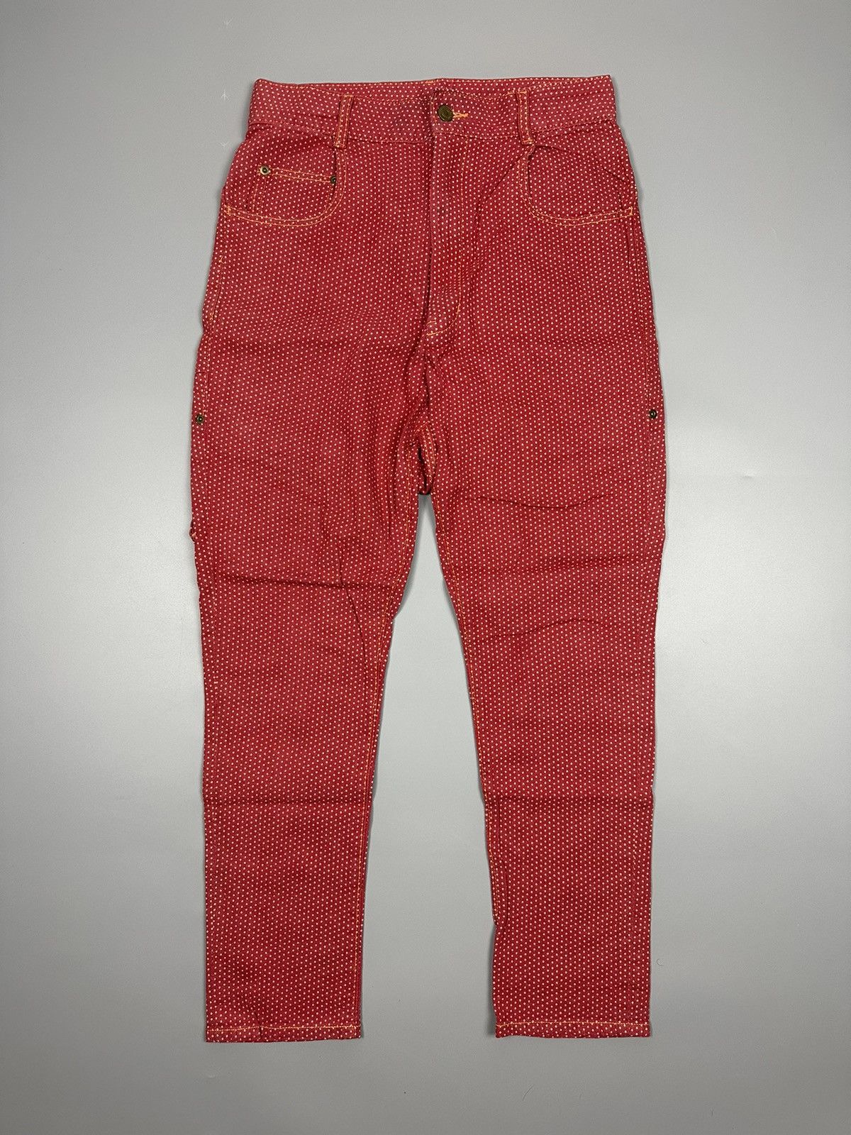 Issey Miyake Mercibeaucoup Polkadot Cargo Pants Size US 31 - 2 Thumbnail