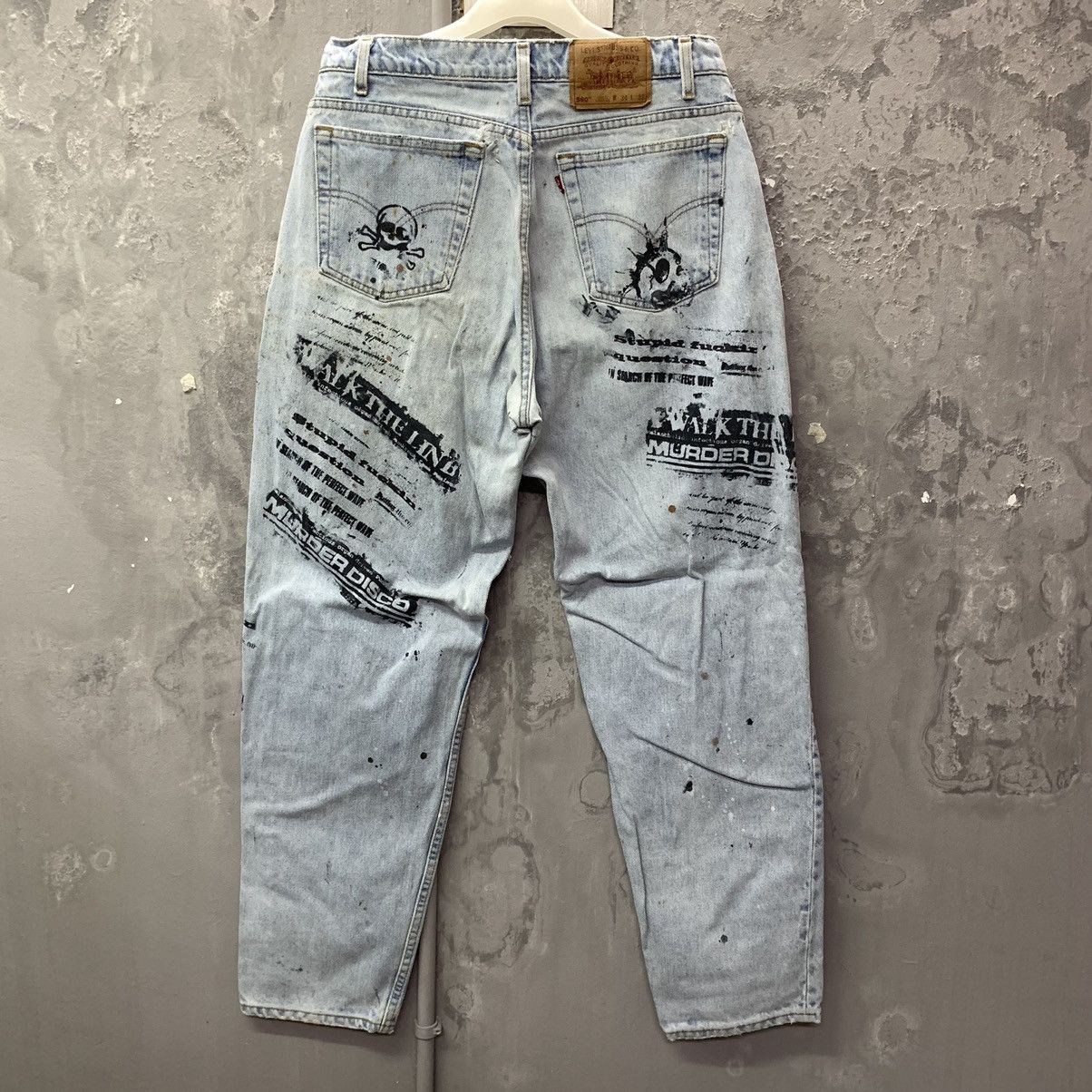 Levi's × Seditionaries × Vintage Vintage Distressed Levi’s X Murder Disco X Size US 32 / EU 48 - 16 Thumbnail