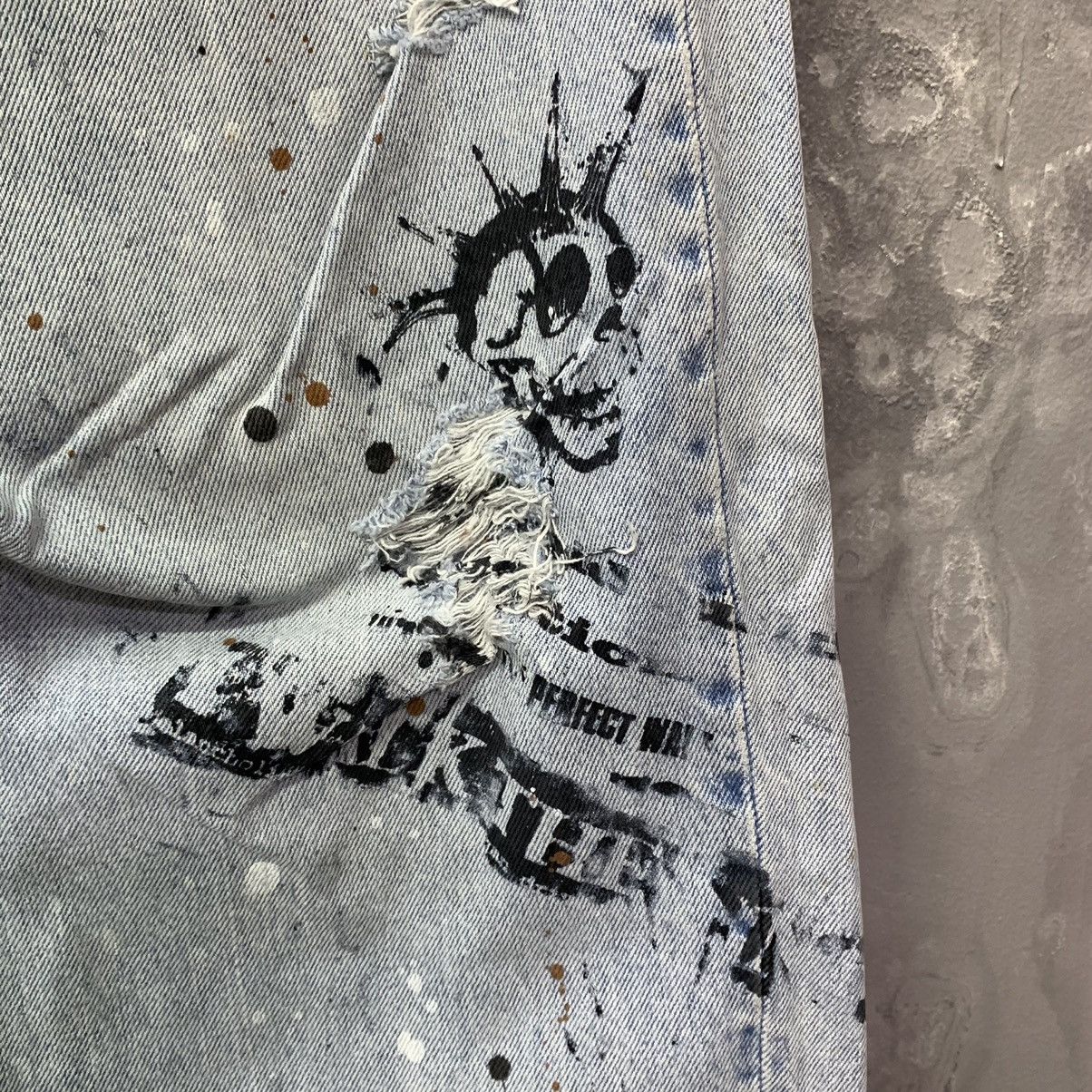 Levi's × Seditionaries × Vintage Vintage Distressed Levi’s X Murder Disco X Size US 32 / EU 48 - 8 Thumbnail
