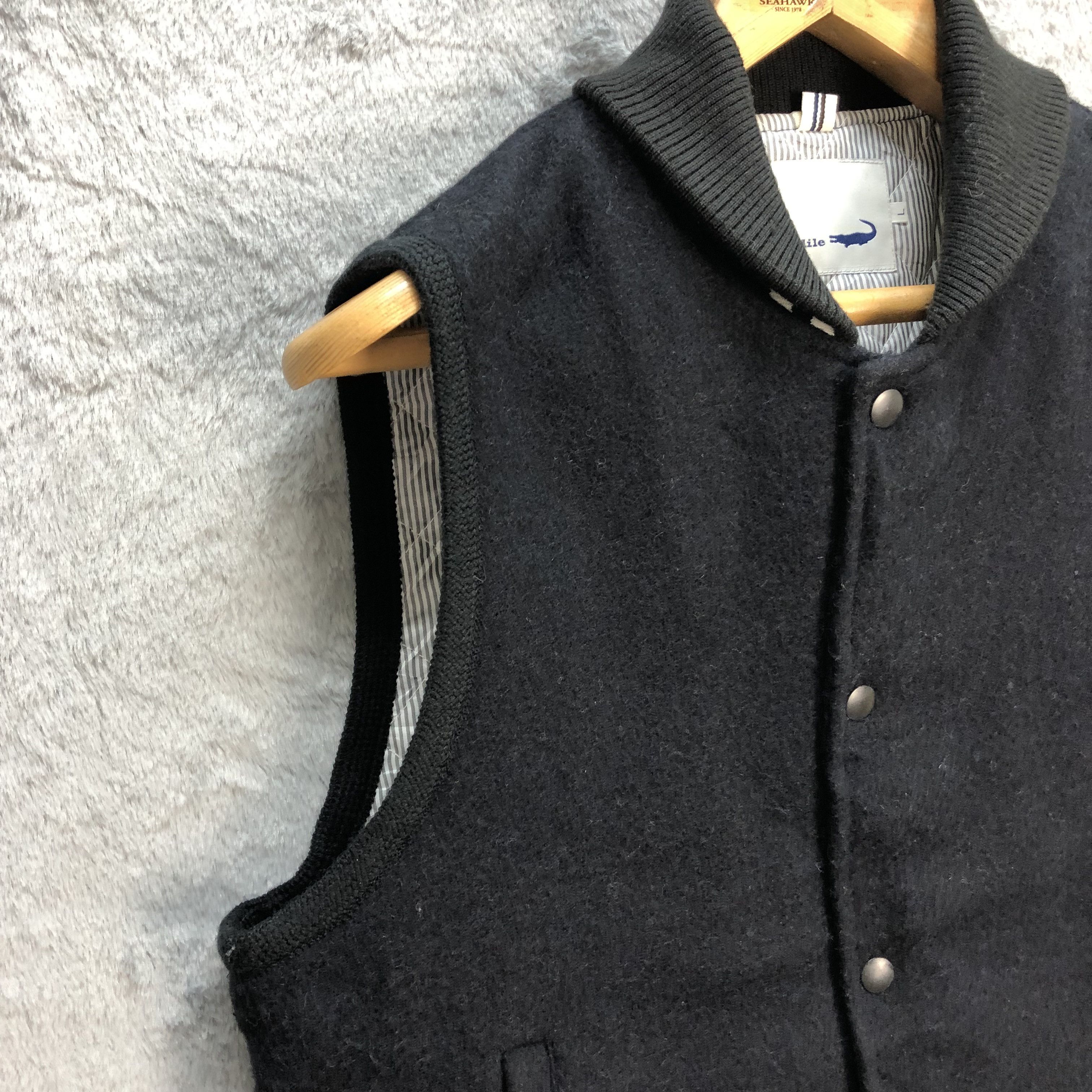 Japanese Brand CROCODILE WOOL VEST #5679-202 Size US L / EU 52-54 / 3 - 5 Thumbnail