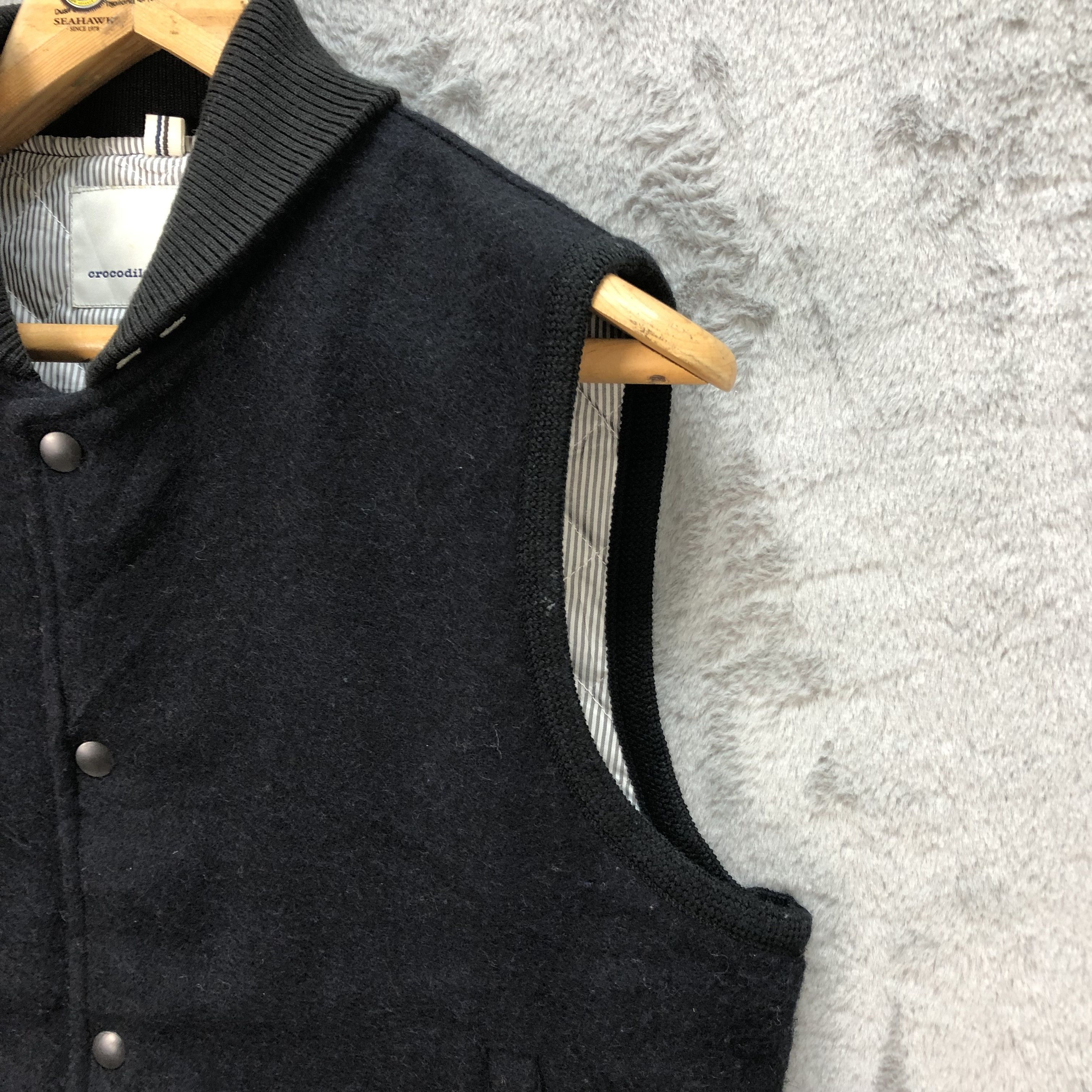 Japanese Brand CROCODILE WOOL VEST #5679-202 Size US L / EU 52-54 / 3 - 6 Thumbnail