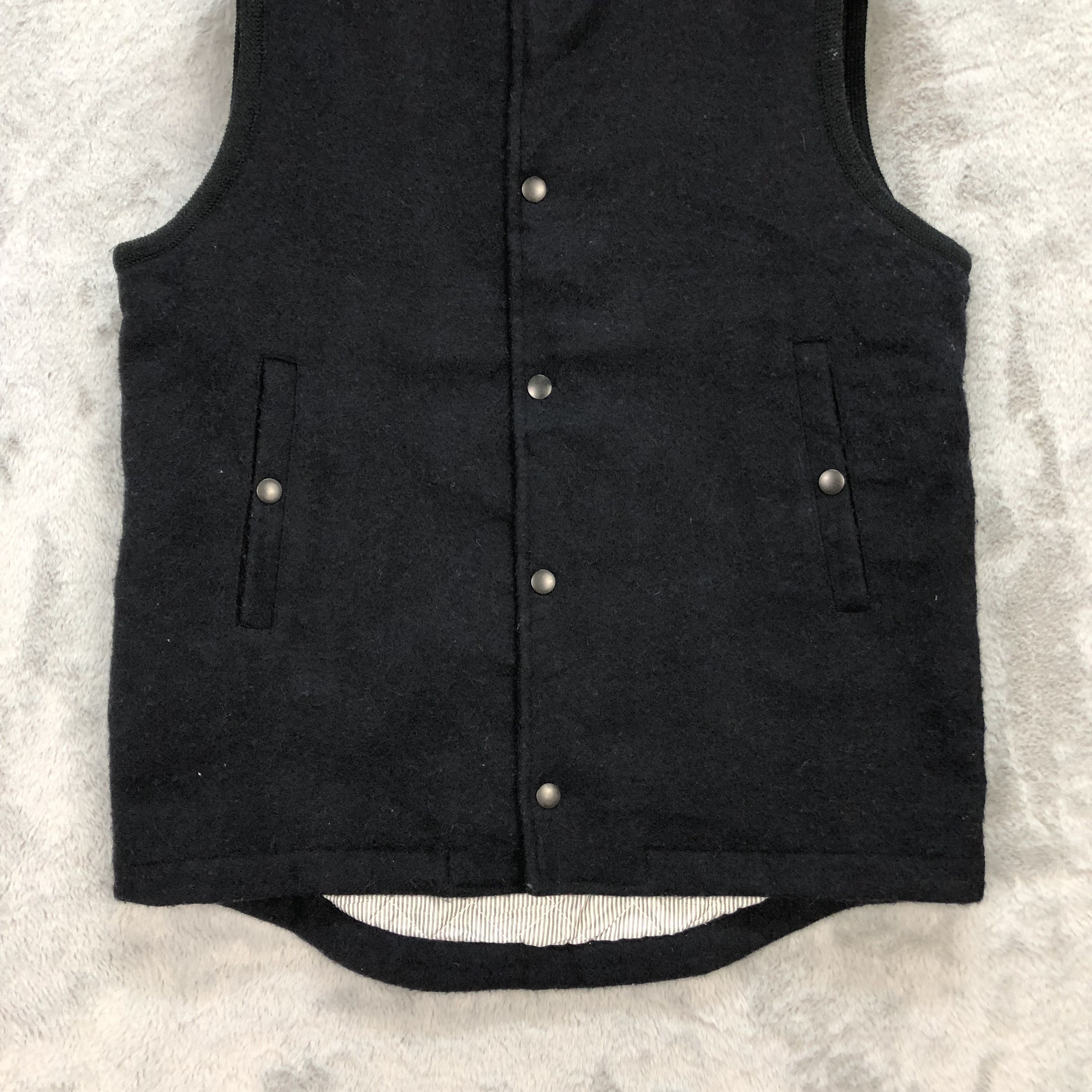 Japanese Brand CROCODILE WOOL VEST #5679-202 Size US L / EU 52-54 / 3 - 4 Thumbnail