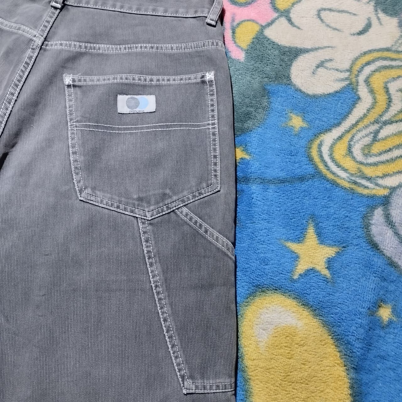 Japanese Brand Beckaro Carpenter Double Knee Pants Vintage Size US 34 / EU 50 - 6 Thumbnail