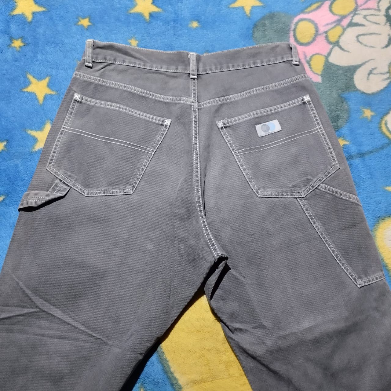 Japanese Brand Beckaro Carpenter Double Knee Pants Vintage Size US 34 / EU 50 - 4 Thumbnail