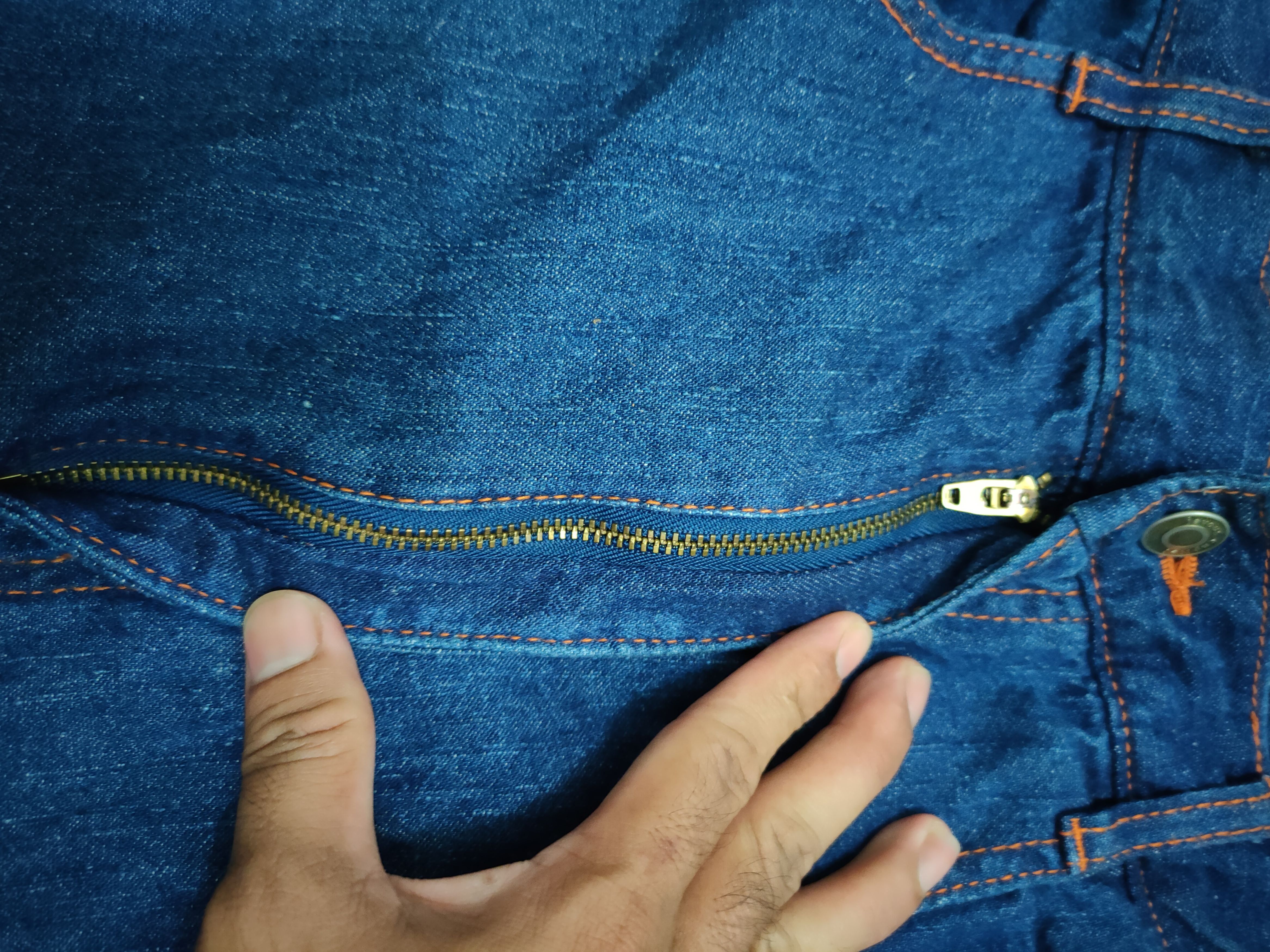 Issey Miyake × Japanese Brand × mercibeaucoup Baggy Mercibeaucoup Jevous enpire Issey Miyake Jeans Size US 35 - 4 Thumbnail
