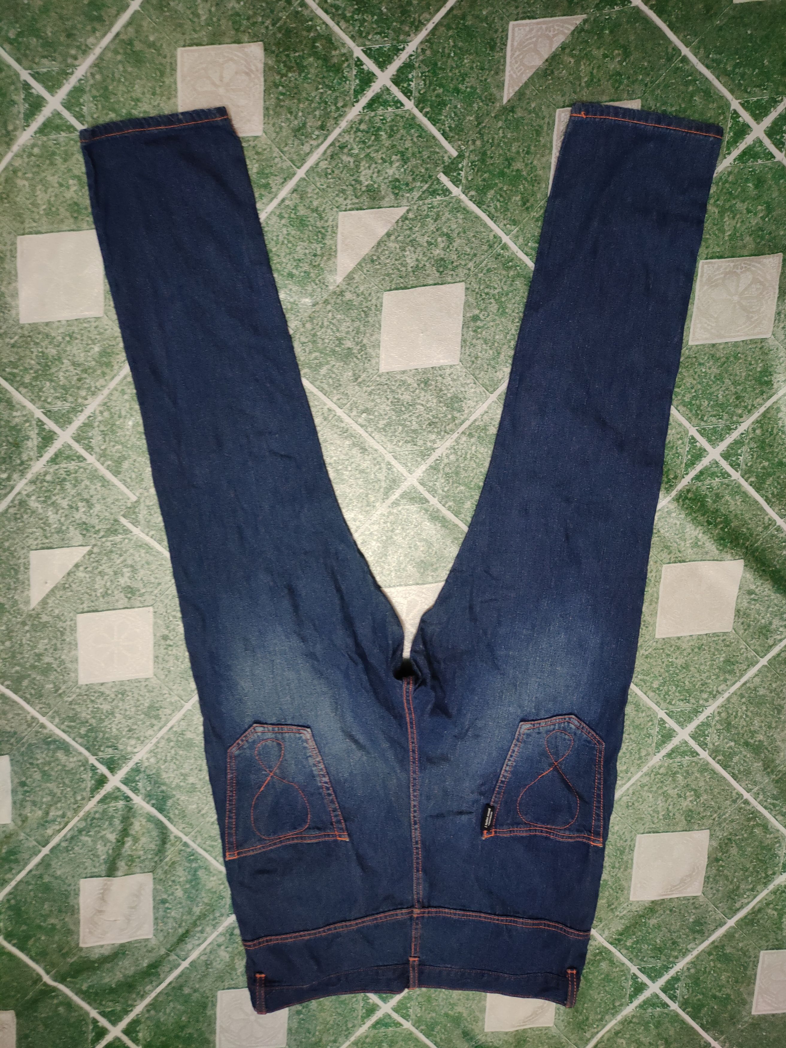 Issey Miyake × Japanese Brand × mercibeaucoup Baggy Mercibeaucoup Jevous enpire Issey Miyake Jeans Size US 35 - 10 Thumbnail