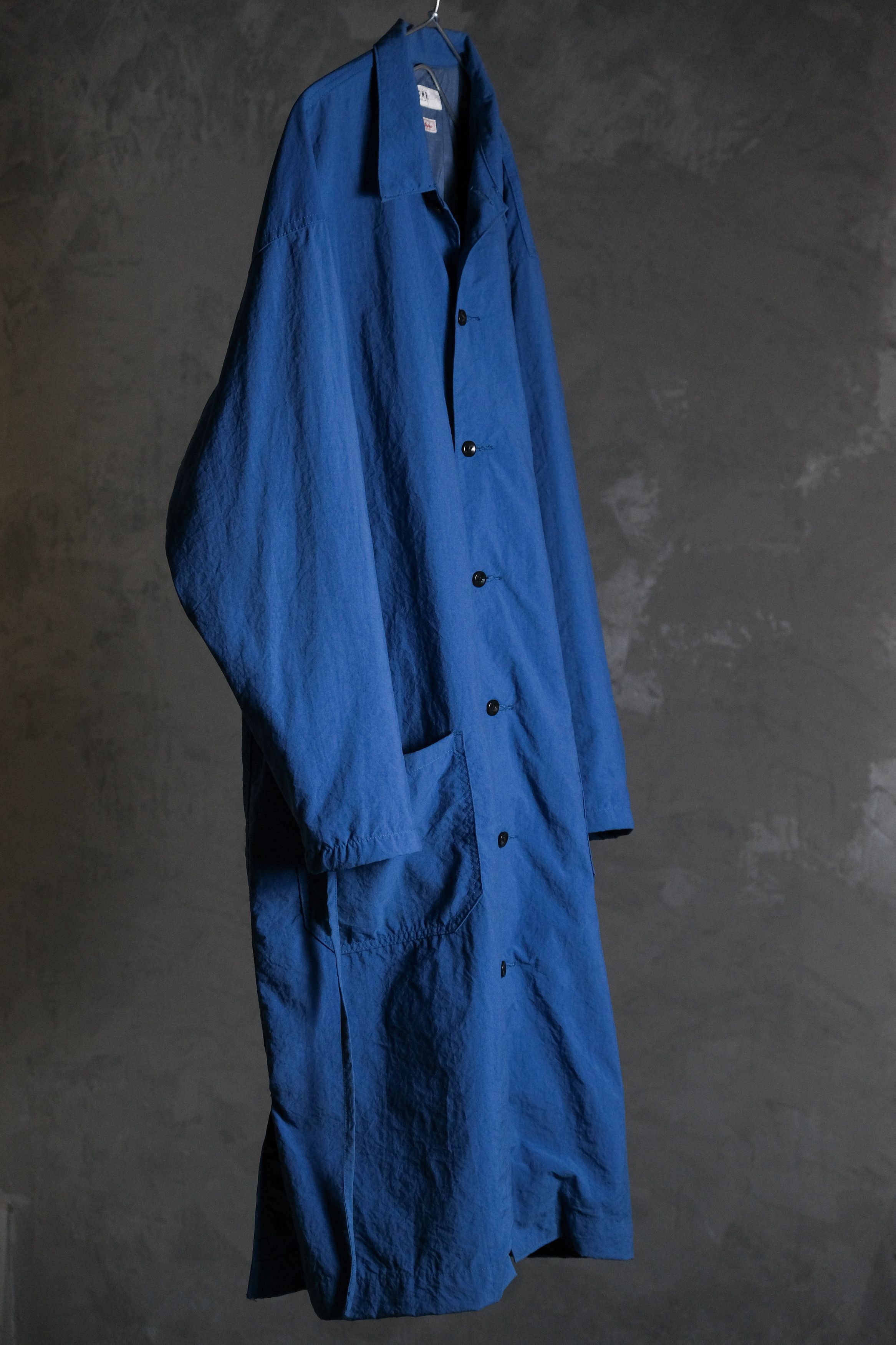 FDMTL 17A/W Indigo Nylon Coat