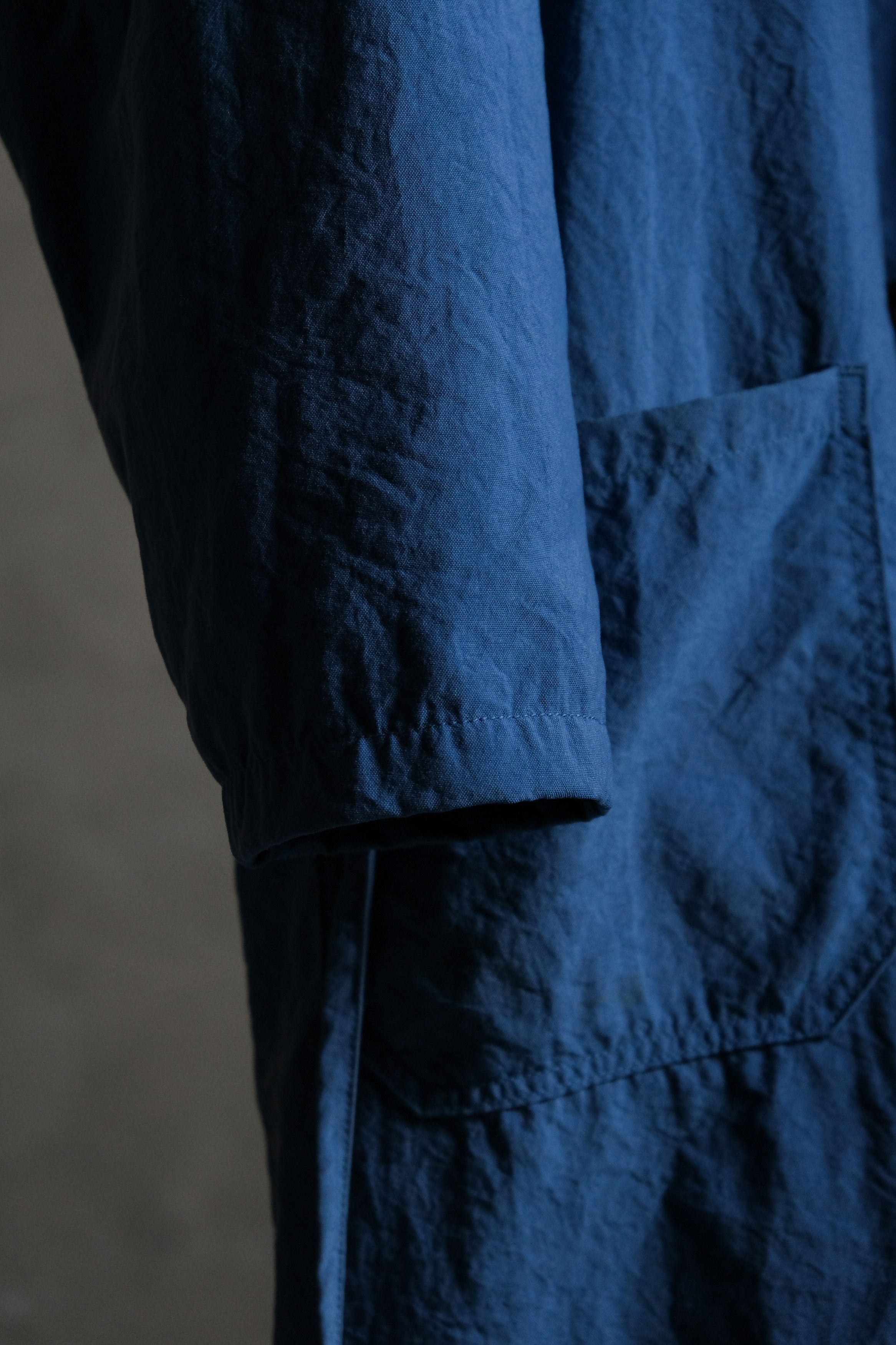 FDMTL 17A/W Indigo Nylon Coat