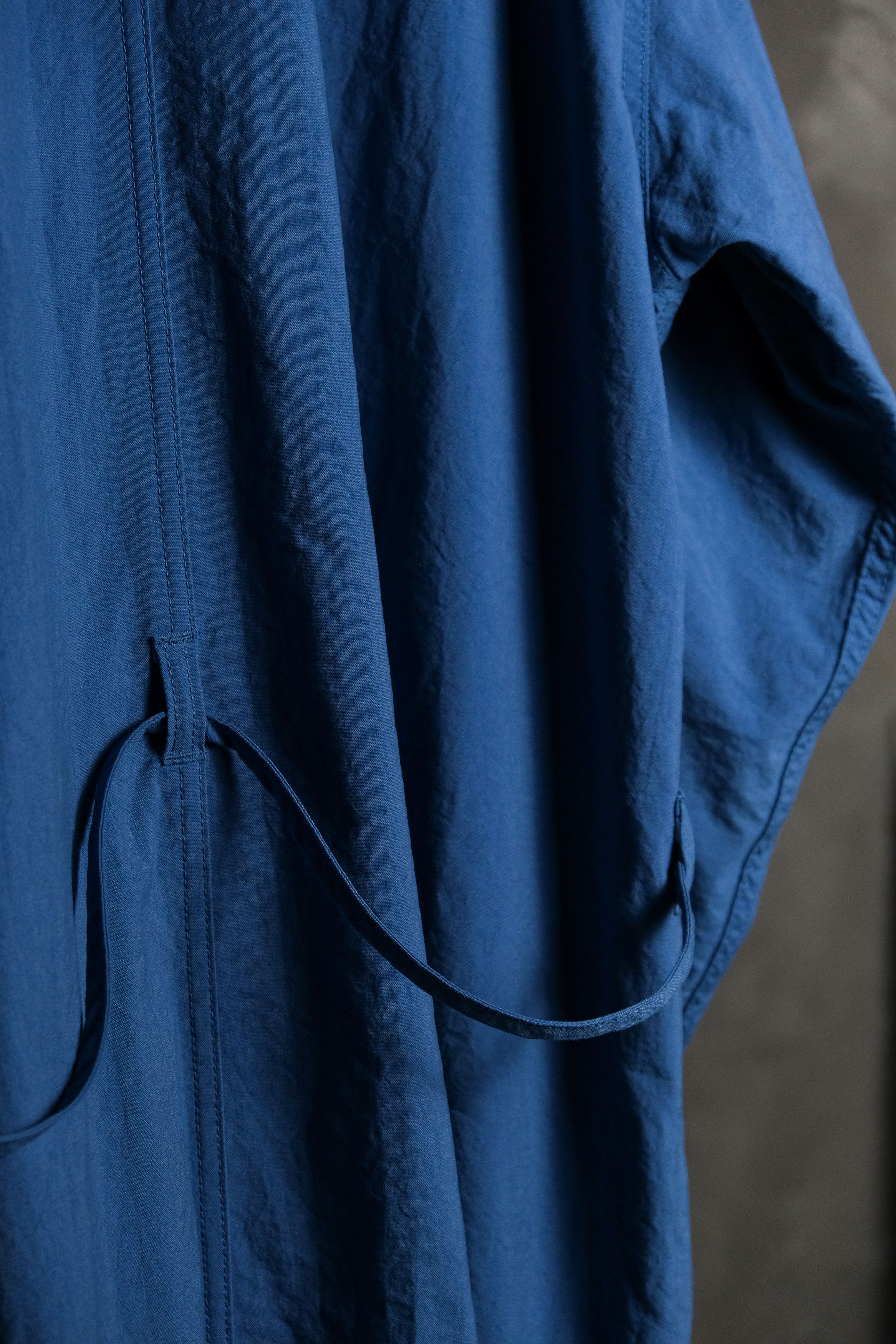 FDMTL 17A/W Indigo Nylon Coat