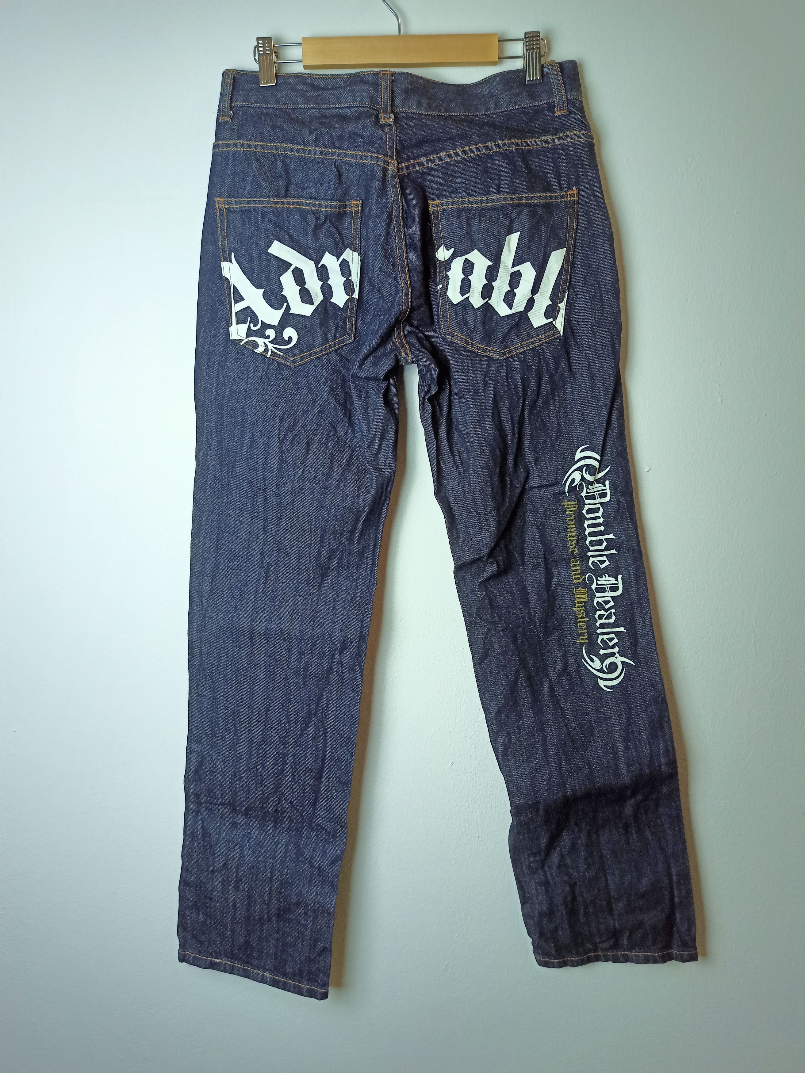 Japanese Brand Vintage Barcedos Wing Jeans Size US 31 - 7 Thumbnail