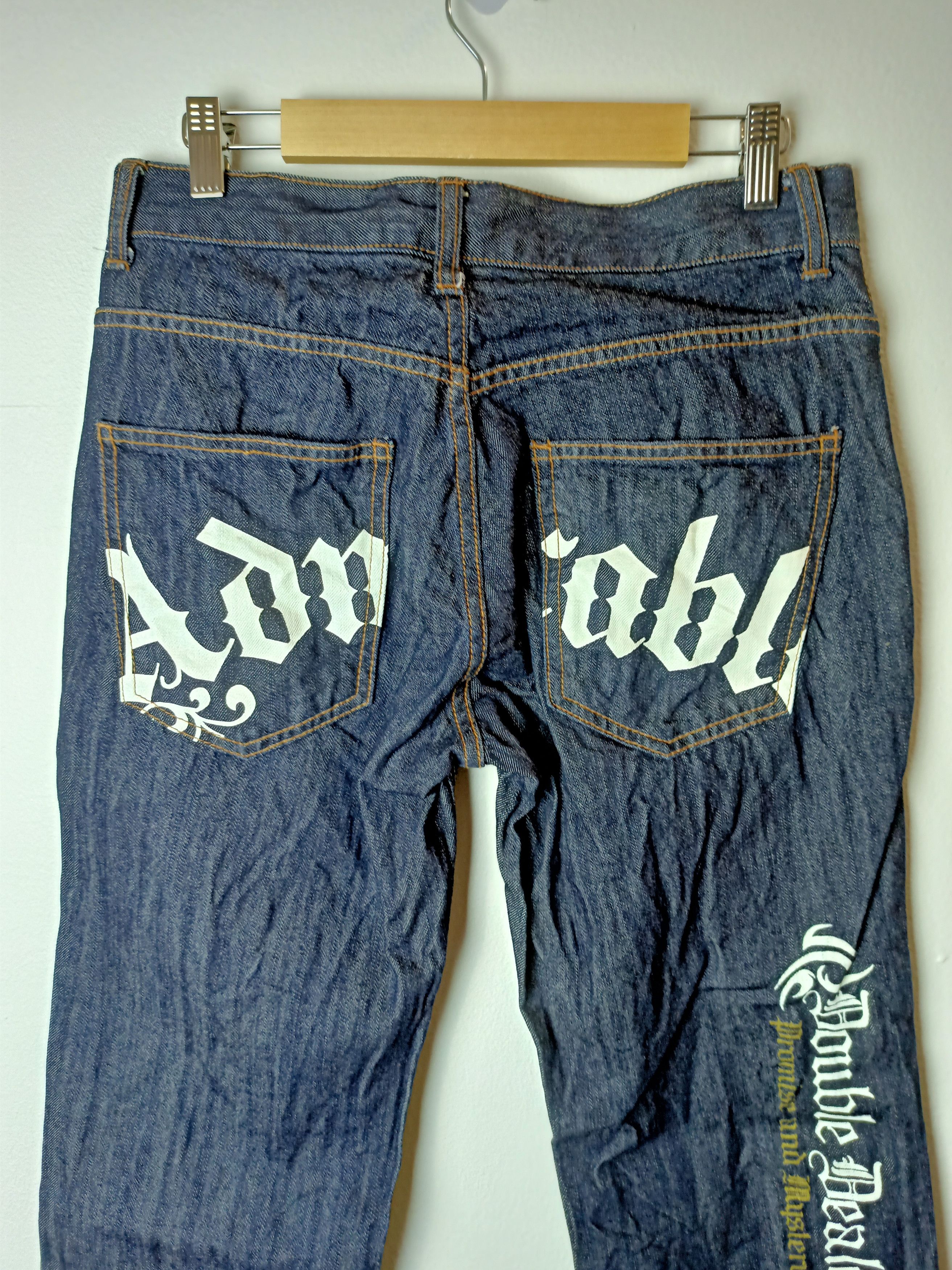 Japanese Brand Vintage Barcedos Wing Jeans Size US 31 - 11 Thumbnail