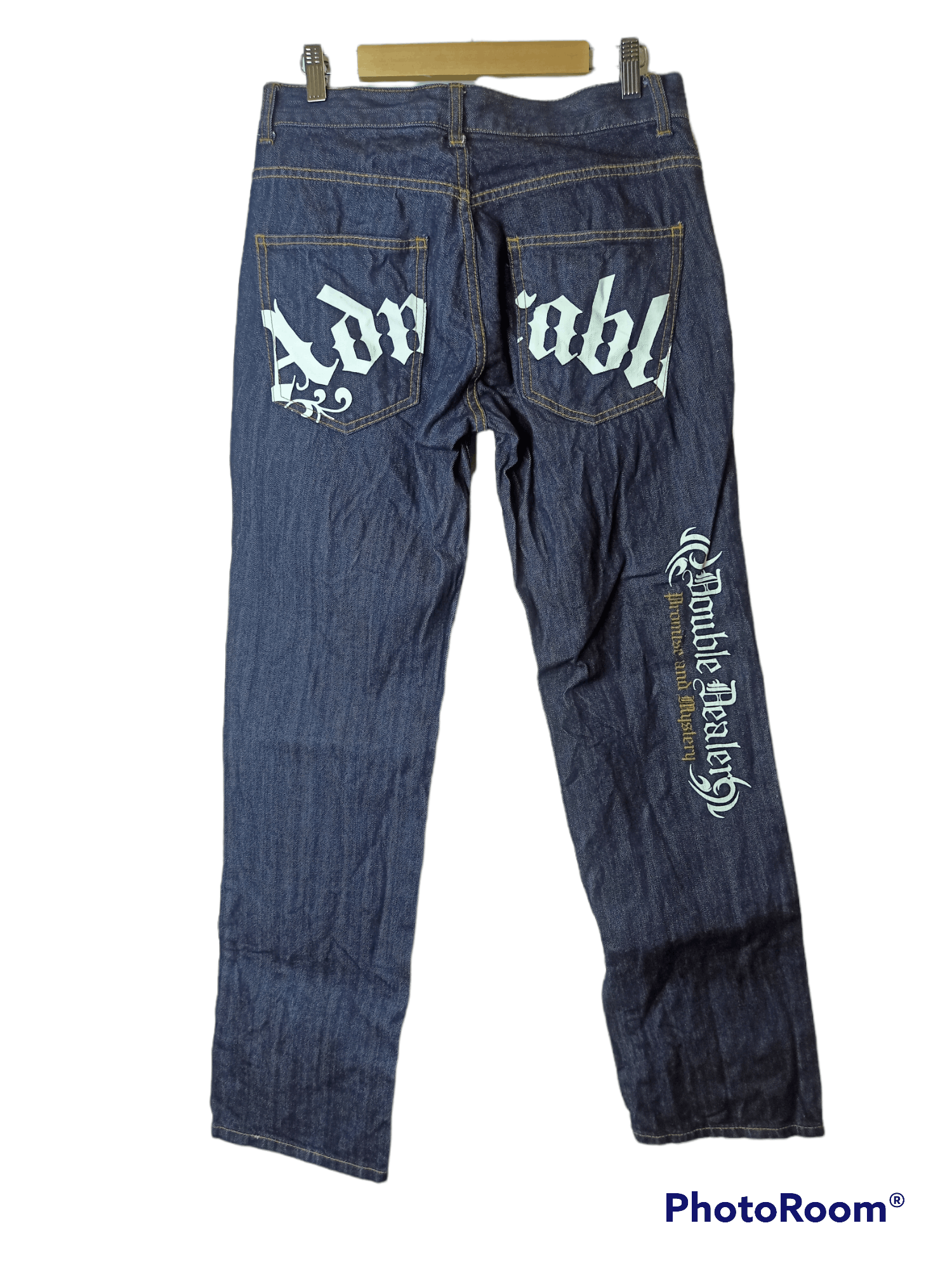 Japanese Brand Vintage Barcedos Wing Jeans Size US 31 - 1 Thumbnail
