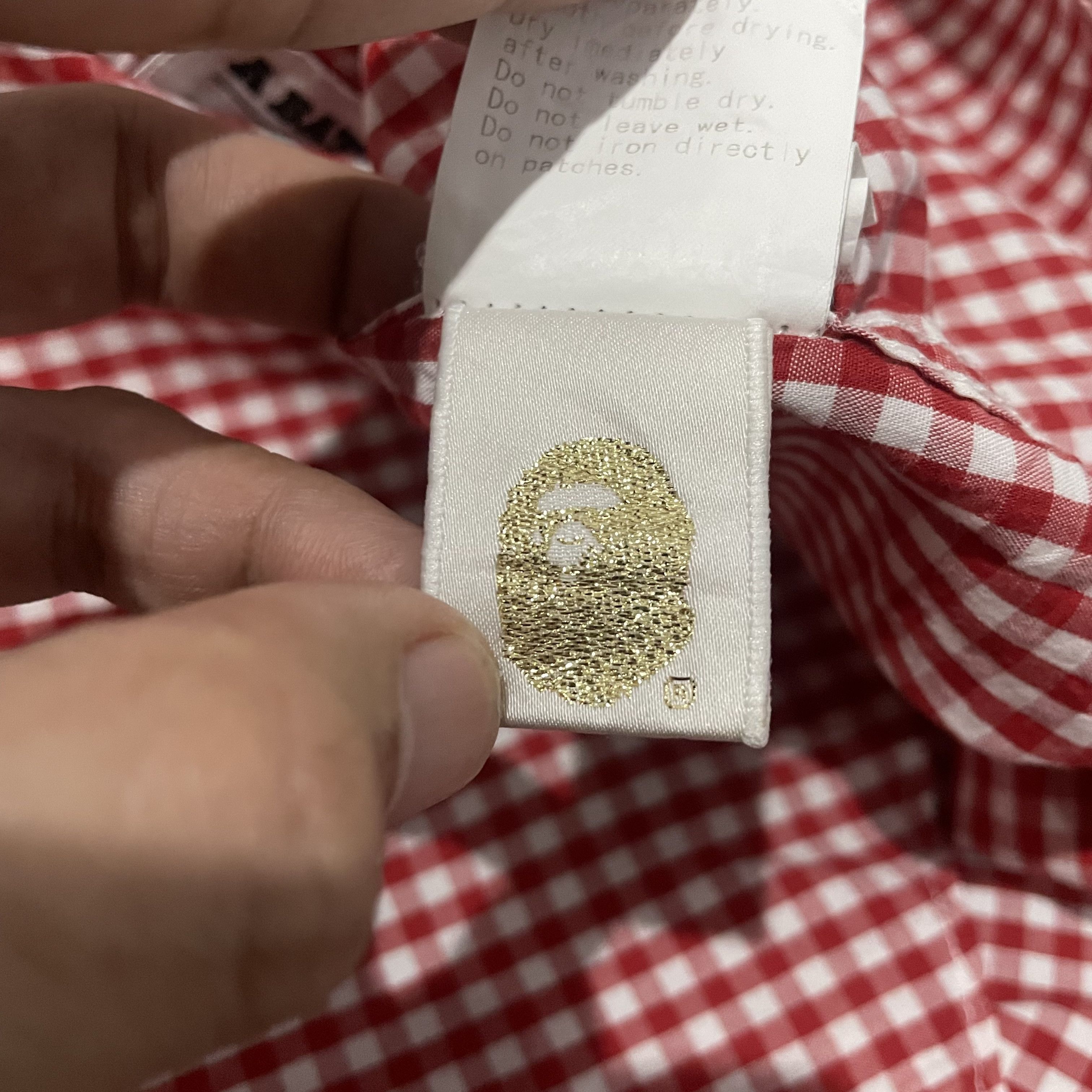 Bape Bape Button Ups Shirts Size US M / EU 48-50 / 2 - 8 Thumbnail