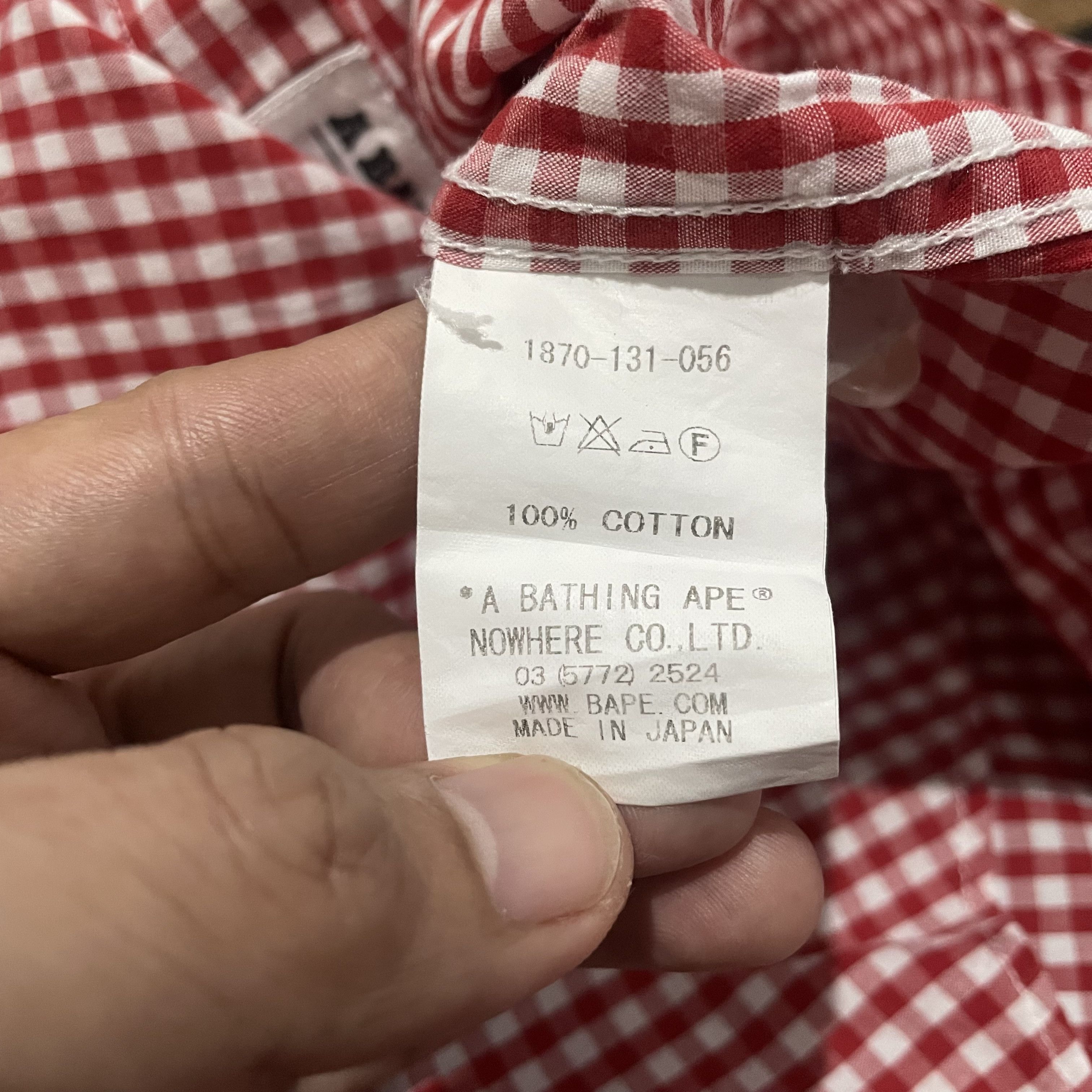 Bape Bape Button Ups Shirts Size US M / EU 48-50 / 2 - 6 Thumbnail