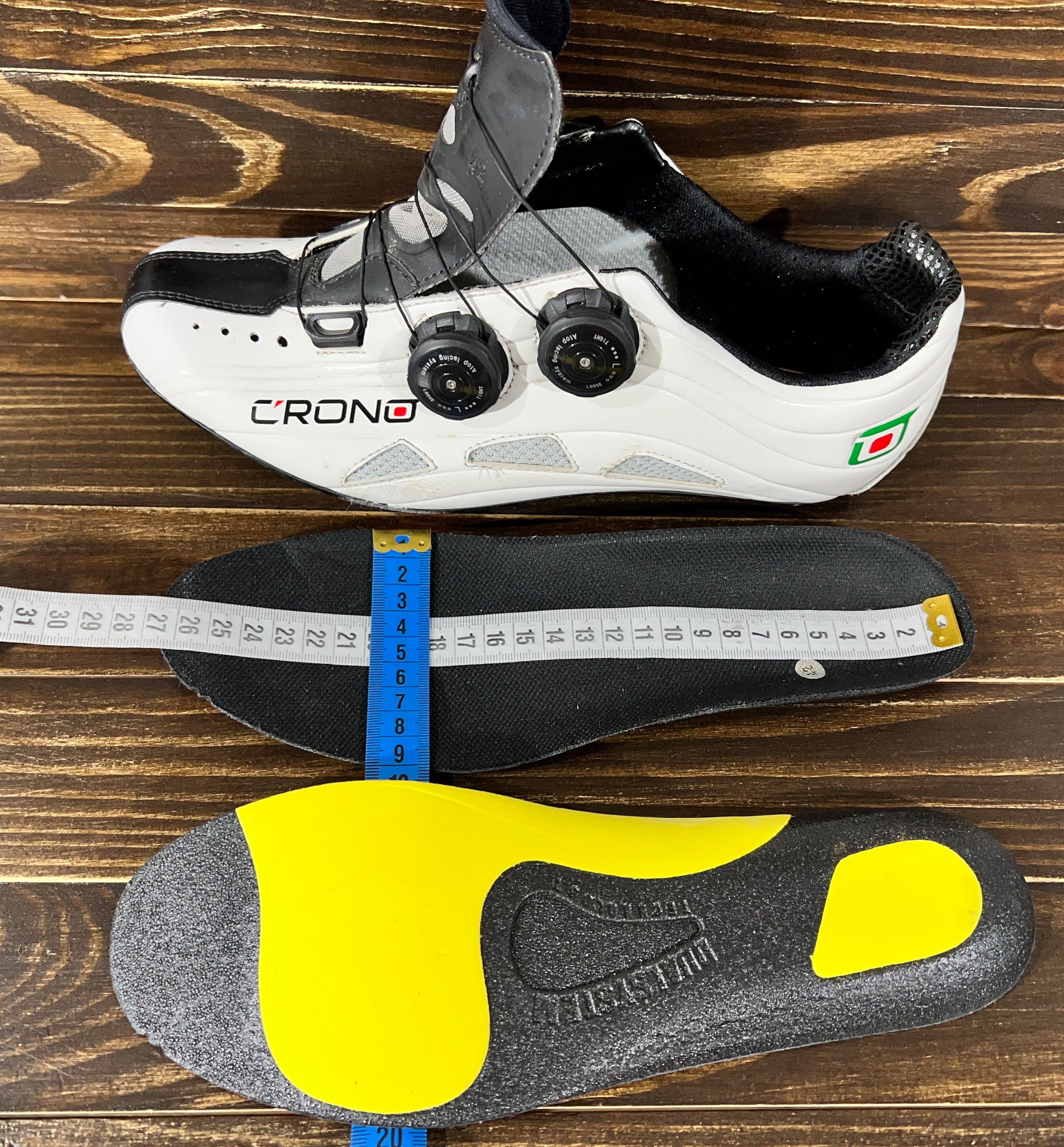 Other C'rono Futura 2 Ultra Light Carbon Module Velo Shoes Italy Size US 9 / EU 42 - 13 Thumbnail