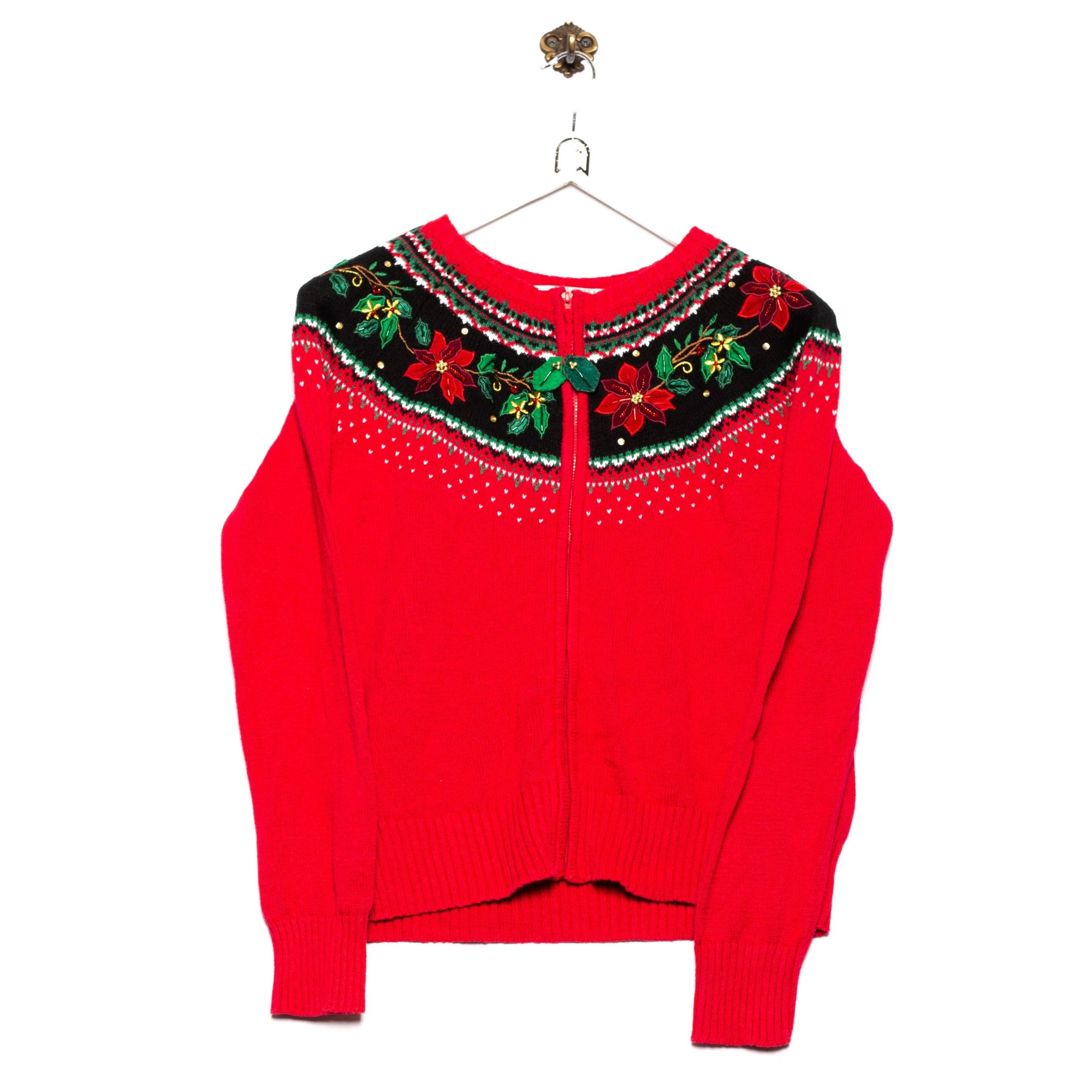 Vintage Tiara Sweater Knit Pattern Red Grailed