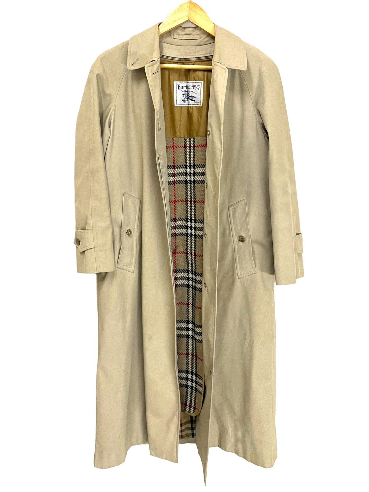 Burberry × Burberry Prorsum 💥Vintage BURBERRY Nova Checked Overcoat Jacket Size US M / EU 48-50 / 2 - 1 Thumbnail