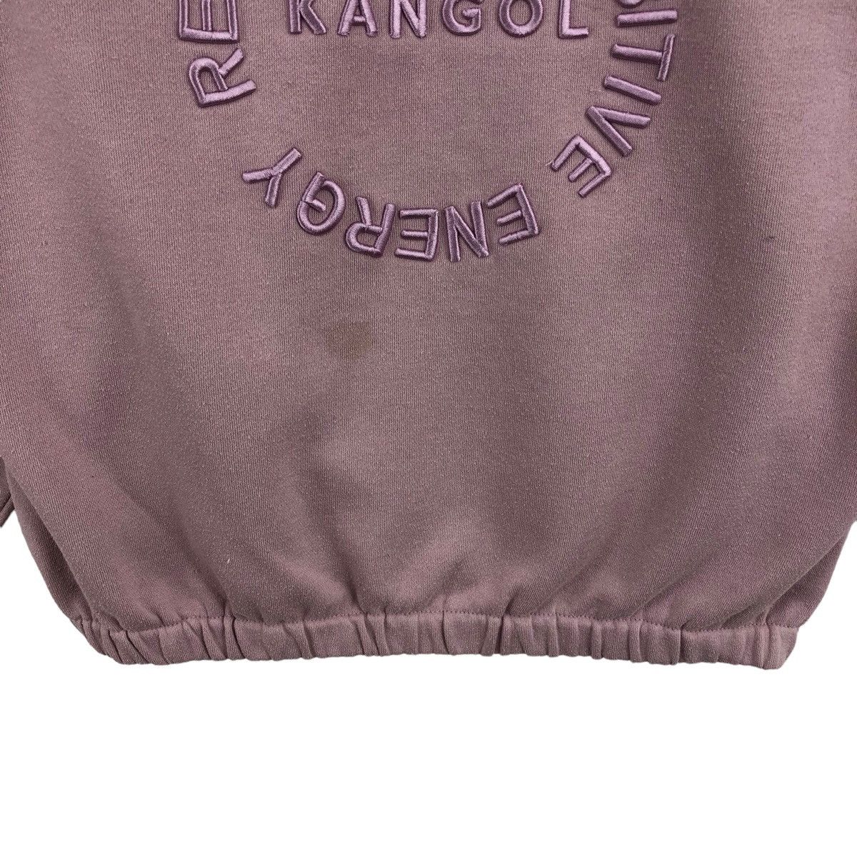 Kangol × Vintage Pick!! Vtg KANGOL Big Logo Embroidery Hoodie Sweatshirt Size M / US 6-8 / IT 42-44 - 8 Thumbnail