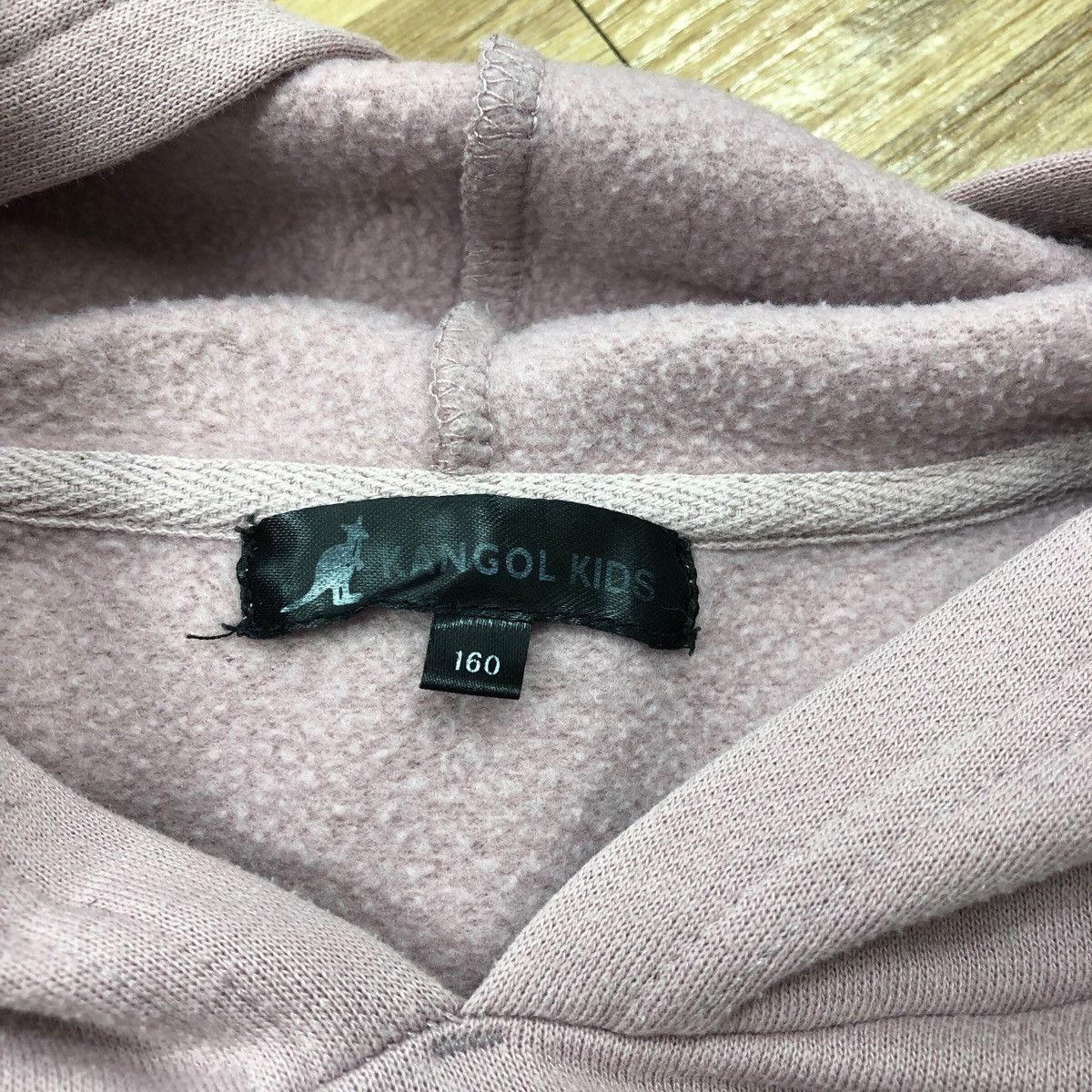 Kangol × Vintage Pick!! Vtg KANGOL Big Logo Embroidery Hoodie Sweatshirt Size M / US 6-8 / IT 42-44 - 3 Thumbnail