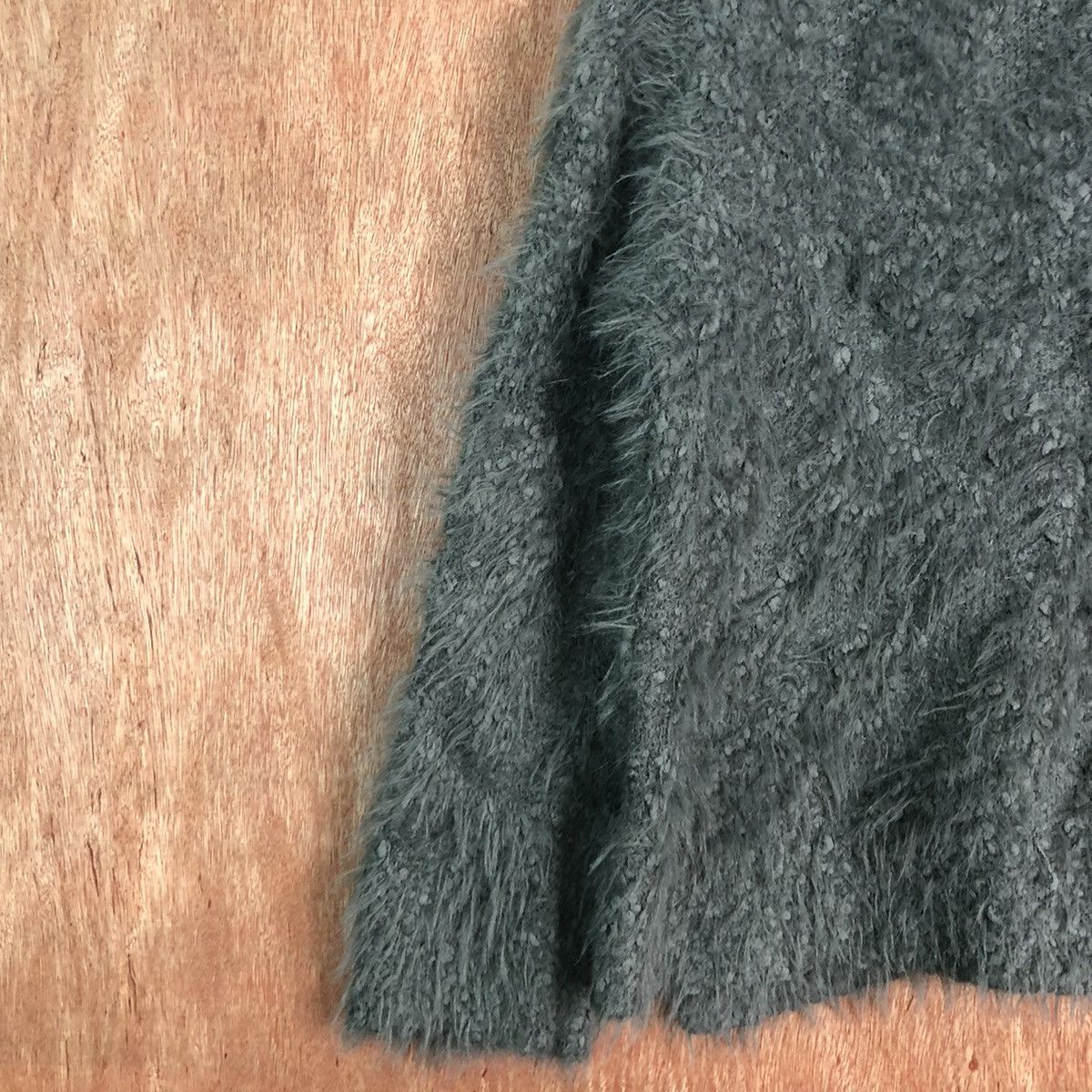 Homespun Knitwear Japanese Brand Grey Shaggy Mohair Fur Knitwear Size US M / EU 48-50 / 2 - 7 Thumbnail