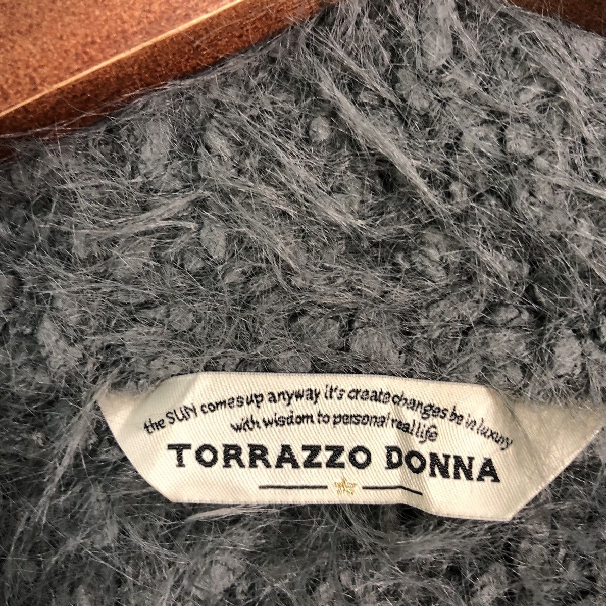 Homespun Knitwear Japanese Brand Grey Shaggy Mohair Fur Knitwear Size US M / EU 48-50 / 2 - 9 Thumbnail