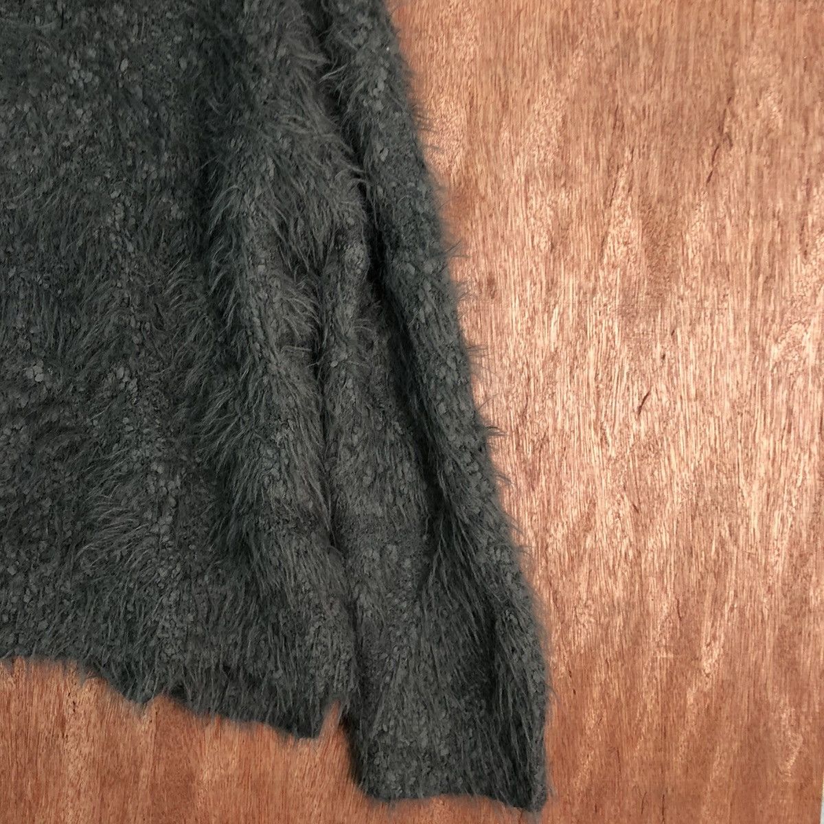 Homespun Knitwear Japanese Brand Grey Shaggy Mohair Fur Knitwear Size US M / EU 48-50 / 2 - 5 Thumbnail