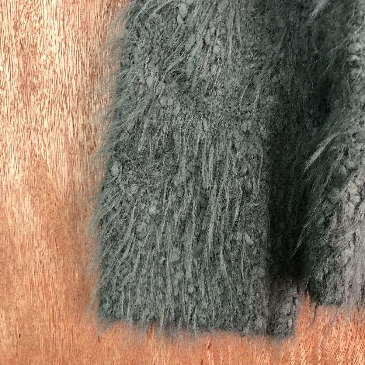 Homespun Knitwear Japanese Brand Grey Shaggy Mohair Fur Knitwear Size US M / EU 48-50 / 2 - 6 Thumbnail