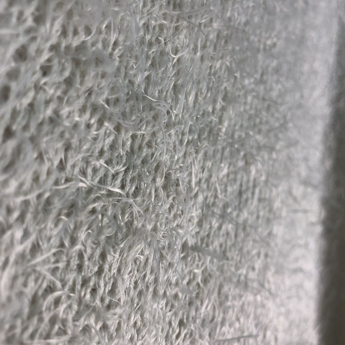 Homespun Knitwear × Japanese Brand Casse Cream Mohair Shag Shaggy Fur Knitwear Size US M / EU 48-50 / 2 - 8 Thumbnail