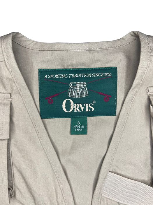 Orvis New Vintage Orvis Fly Fishing Vest Size S Utility Full Zip