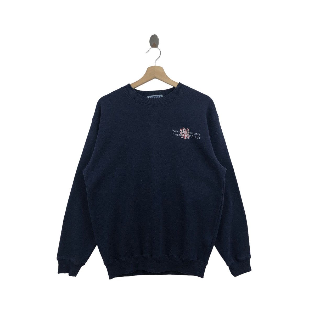 Japanese Brand × Vintage Pick!! Vtg SUKAJAN JAPANESE BRAND Sweatshirt Pullover Jumper Size US M / EU 48-50 / 2 - 2 Thumbnail