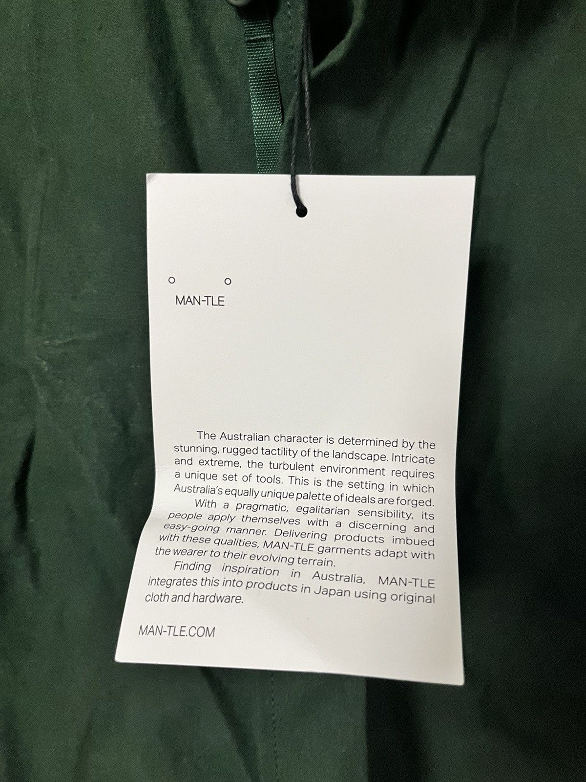 MAN-TLE Man-tle Green Leaf R12 Size US XS / EU 42 / 0 - 4 Thumbnail